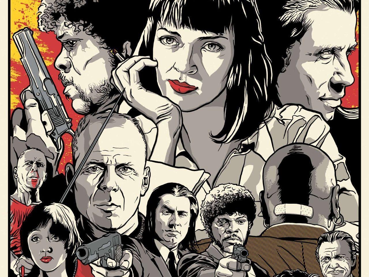 1280x960 Pulp Fiction Wallpaper