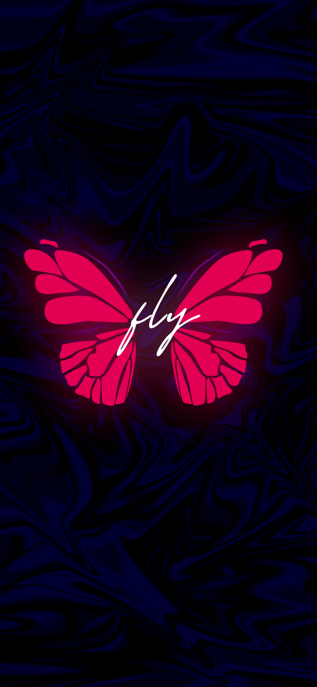 1080x2340 Butterfly Wallpaper 4K, Neon, Glowing, Fantasy Recent