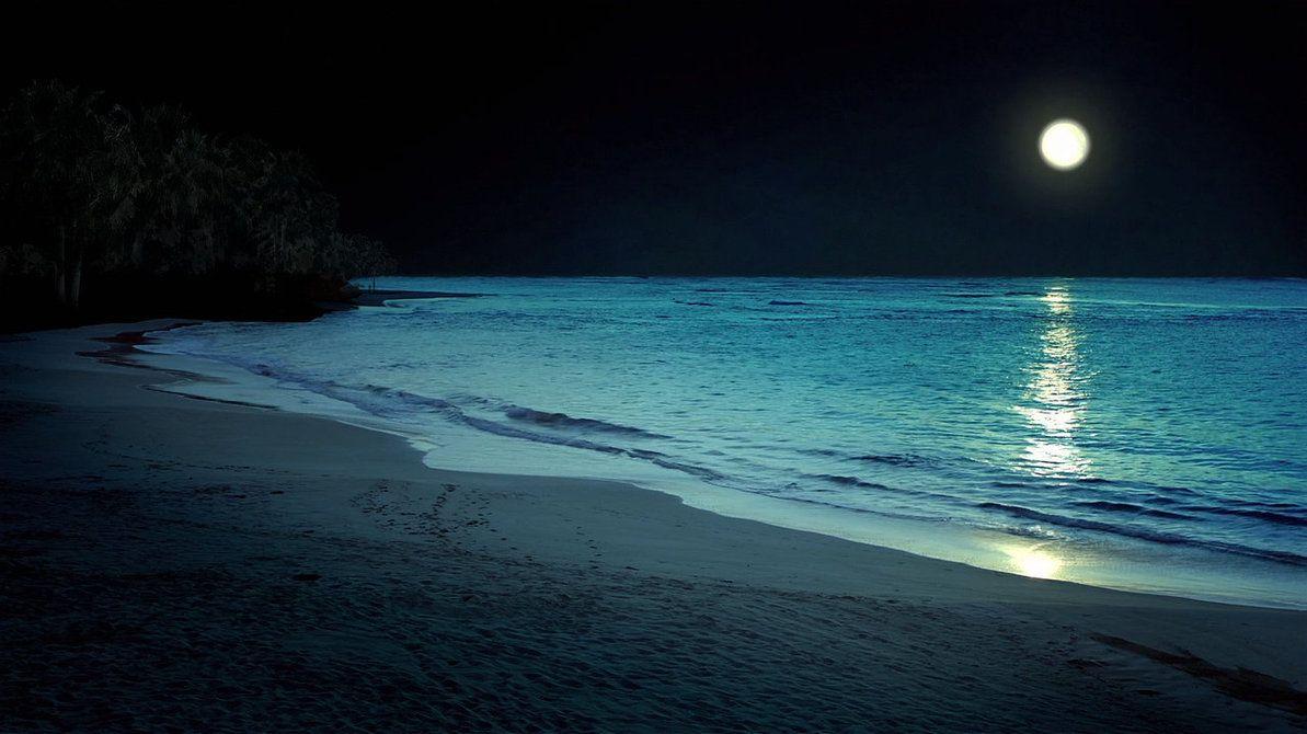 Beach at Night Wallpapers - Top Free Beach at Night Backgrounds