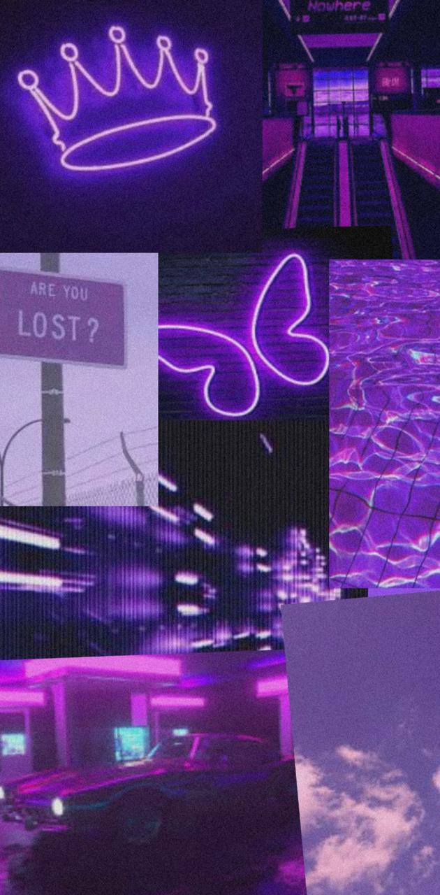 630x1280 Purple Aesthetic wallpaper