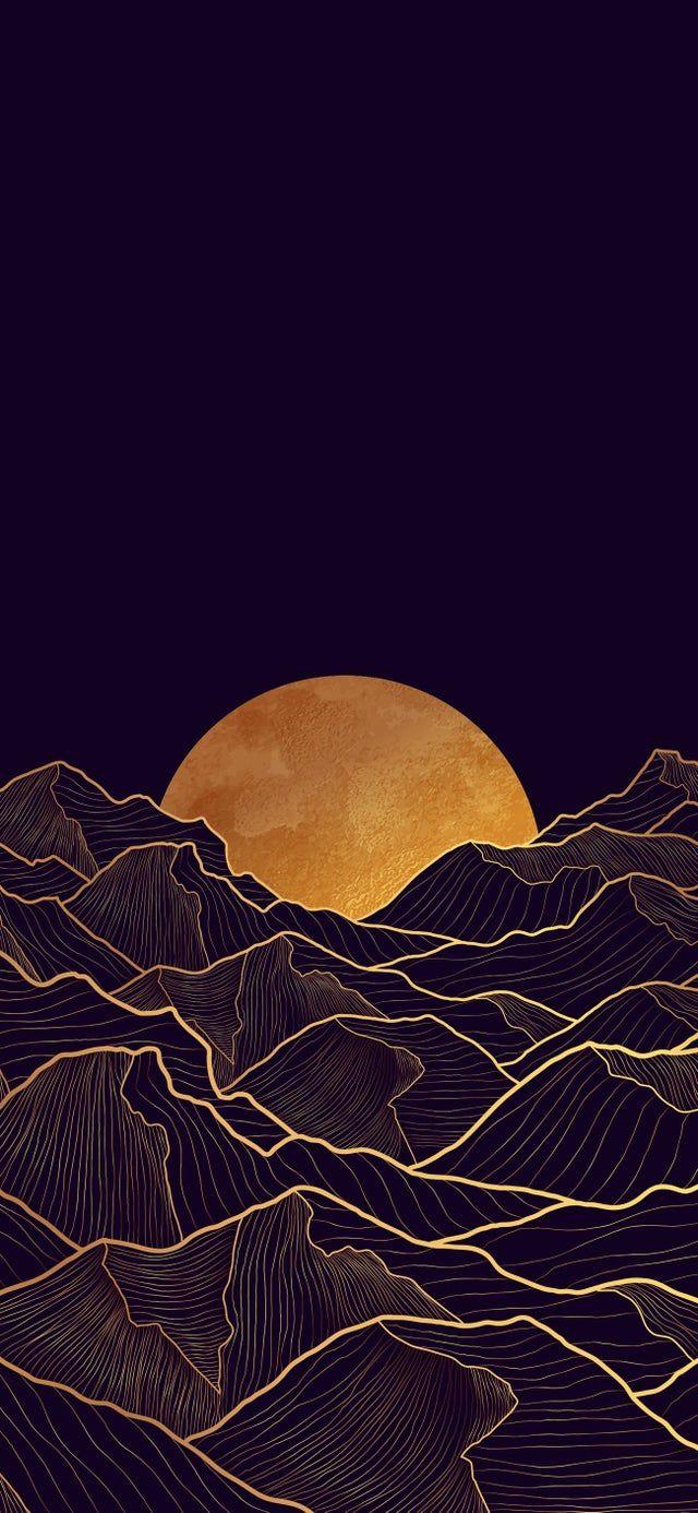 640x1386 Abstract wall