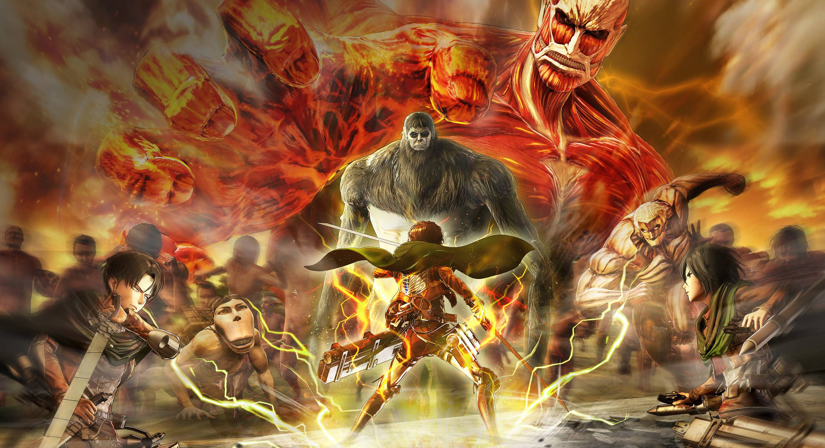 2738x1488 Attack on Titan 2 Final Battle Poster Wallpaper, HD Anime 4K Wallpaper, Image, Photo and Background