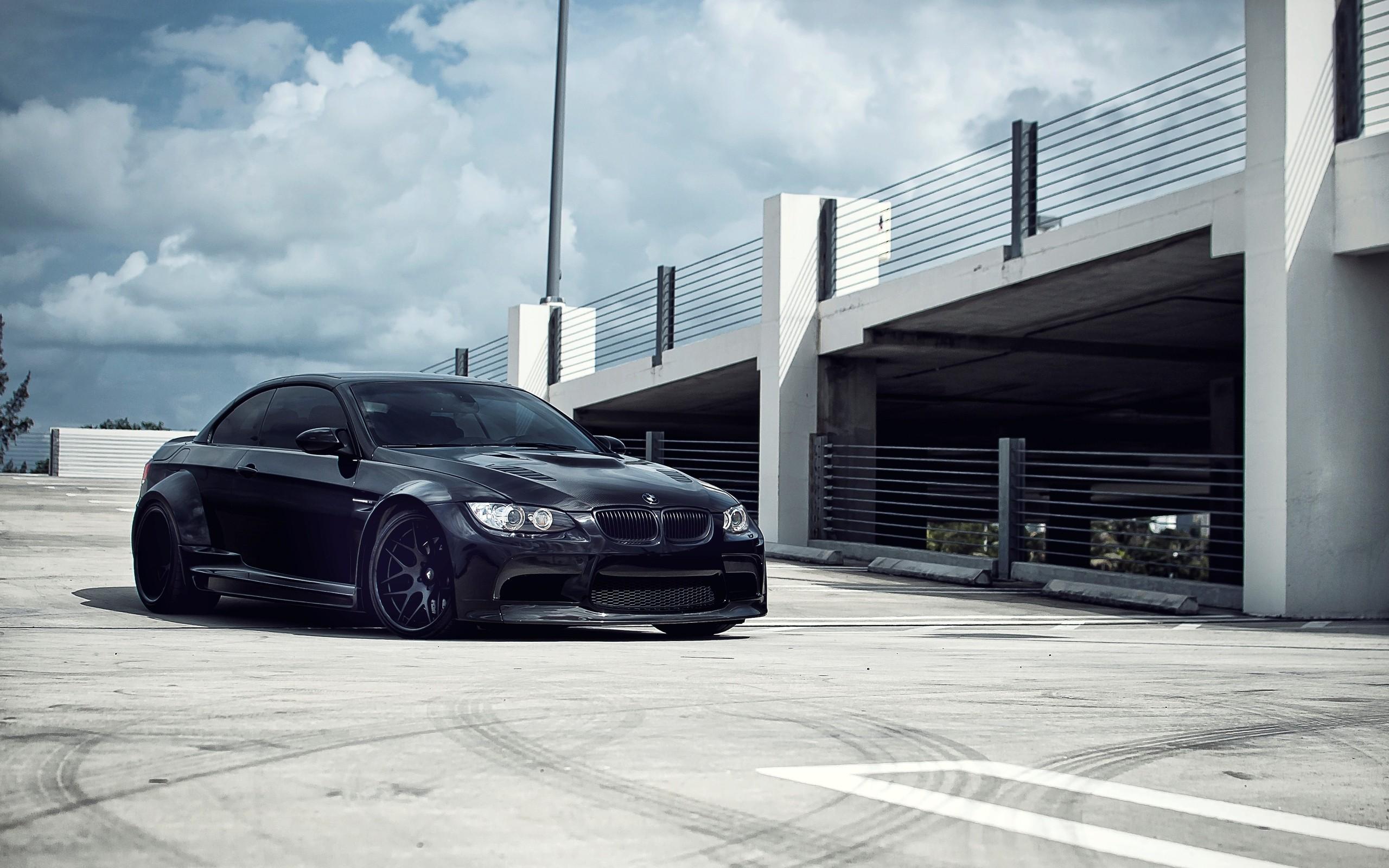 2560x1600 bmw, Black, Cars, Tuning, Garages, Parking, Lot Wallpaper HD / Desktop and Mobile Background