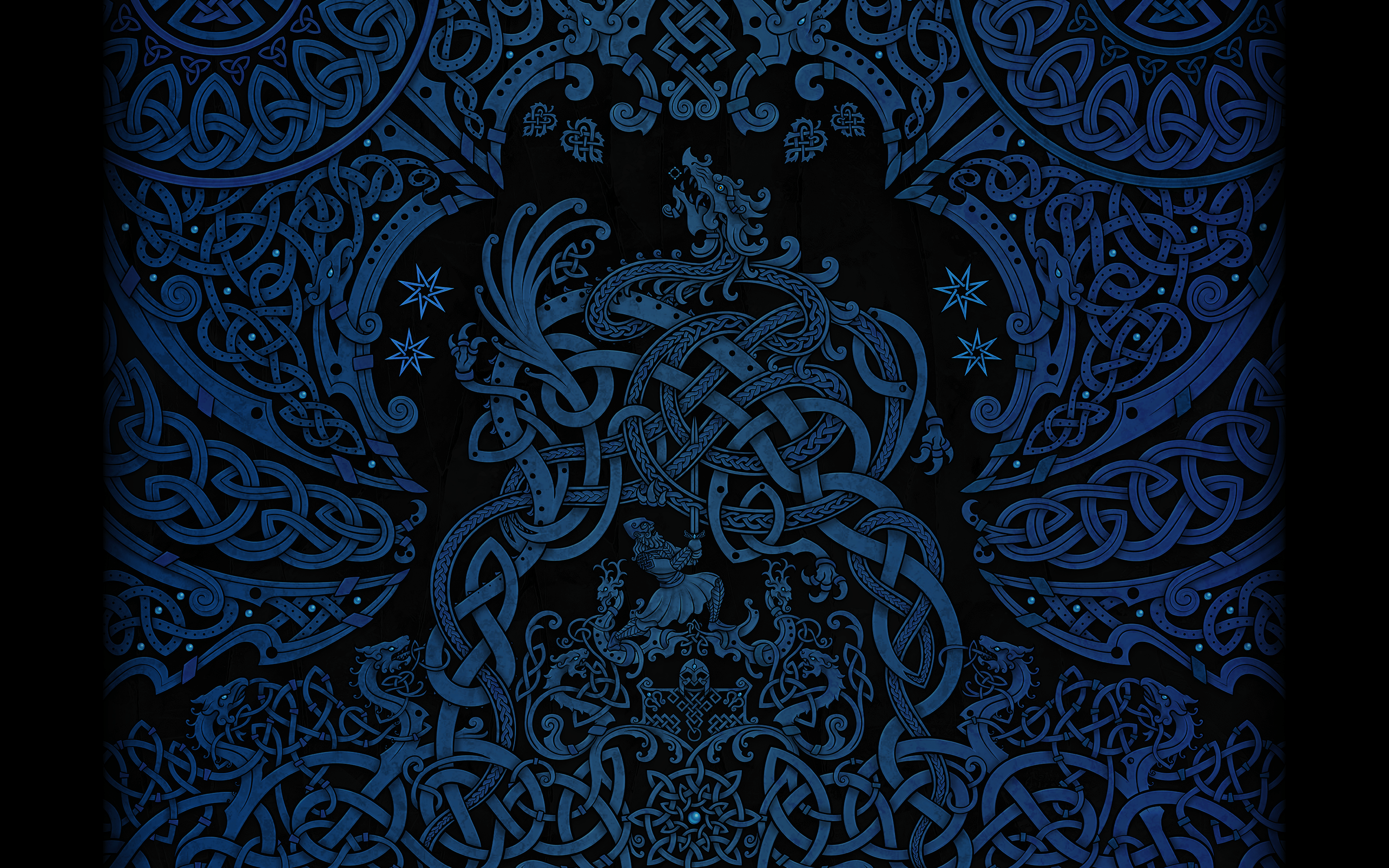 2880x1800 Phone & Desktop Wallpaper [FREE]. Norse Art