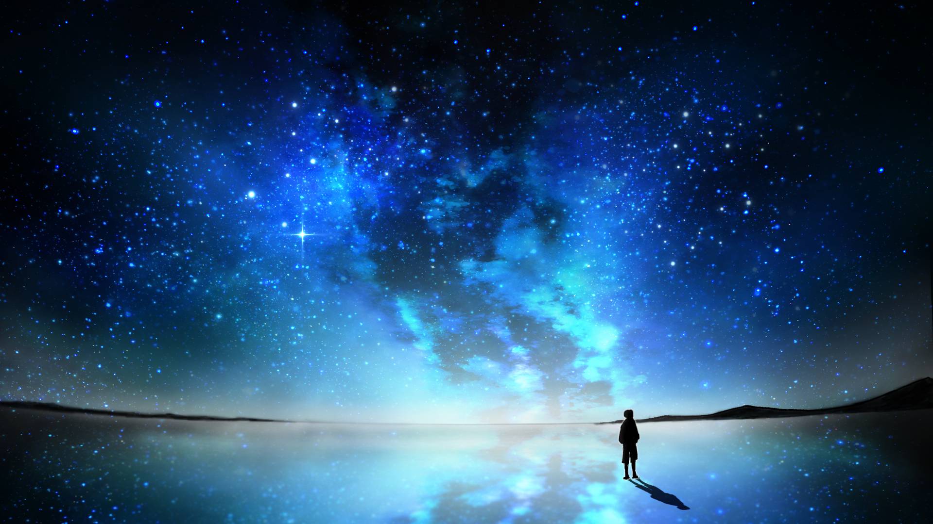 1920x1080 Sky Full Of Stars Anime Laptop Full HD 1080P HD 4k Wallpaper, Image, Background, Photo and Picture
