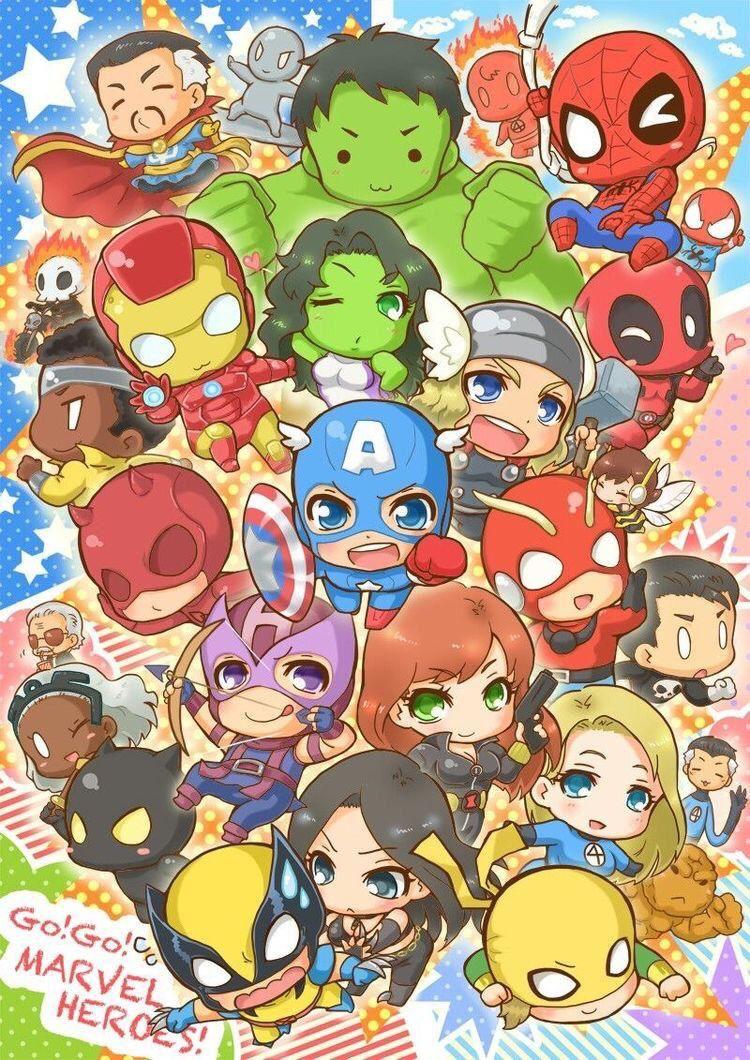 750x1060 Kids frames. Chibi marvel, Avengers cartoon, Marvel drawings
