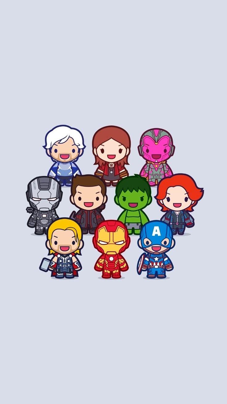 736x1309 projeto minúsculo. Marvel cartoons, Marvel drawings, Avengers cartoon