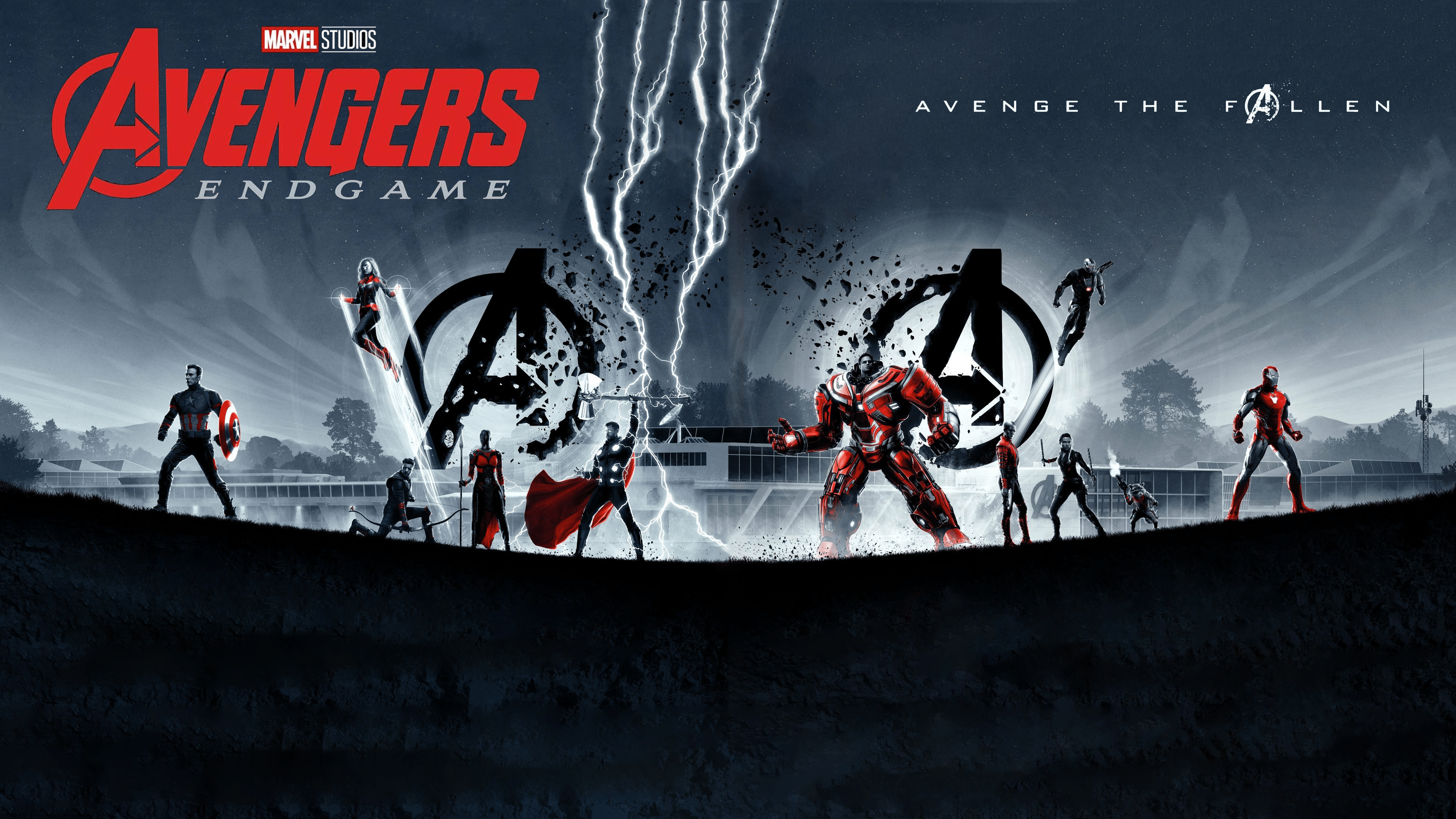 5100x2869 Avengers Endgame Desktop Background (no bottom text (aka V.3))