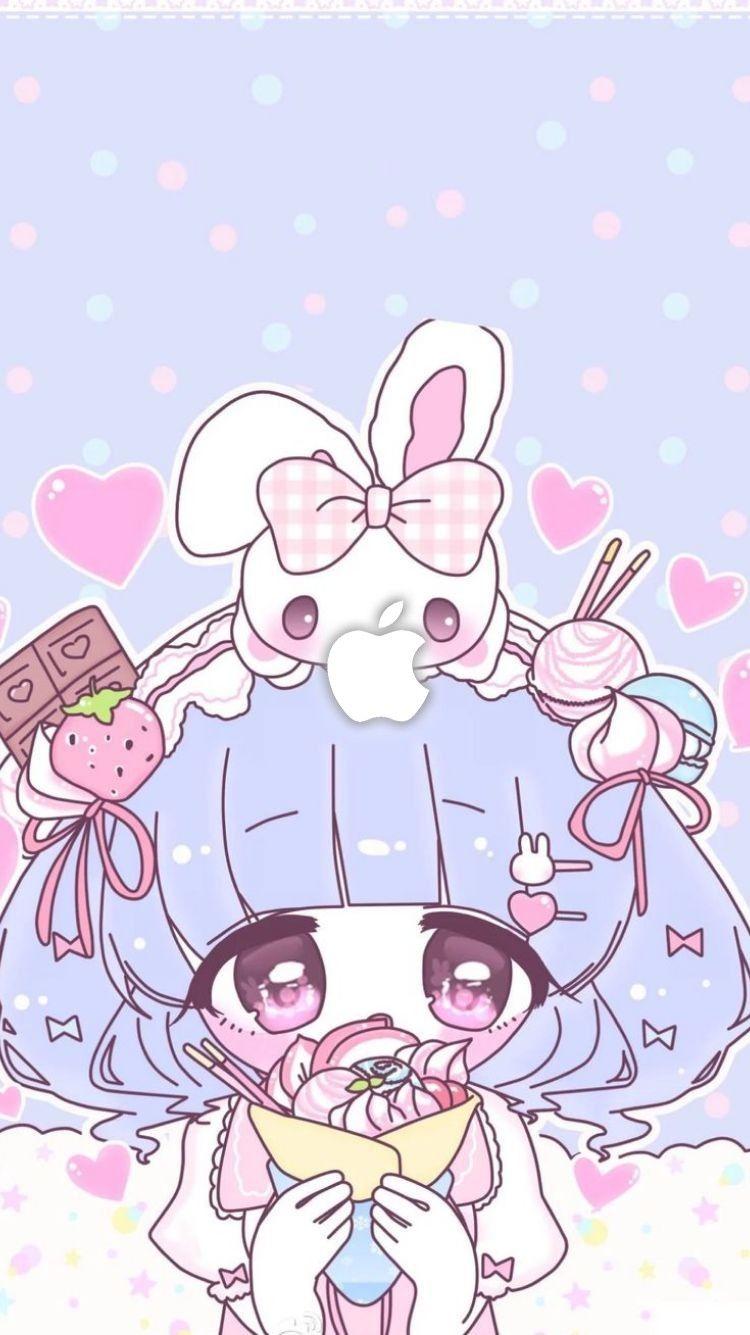 750x1335 Cute iPhone Wallpaper. Wallpaper bonitos, Papeis de parede kawaii, Fundos de tela iphone