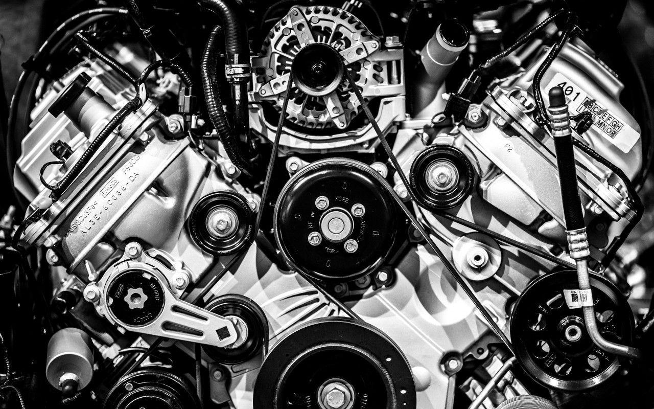 1280x800 Mechanical engineering wallpaper HD. Car engine, Big block, Large poster art