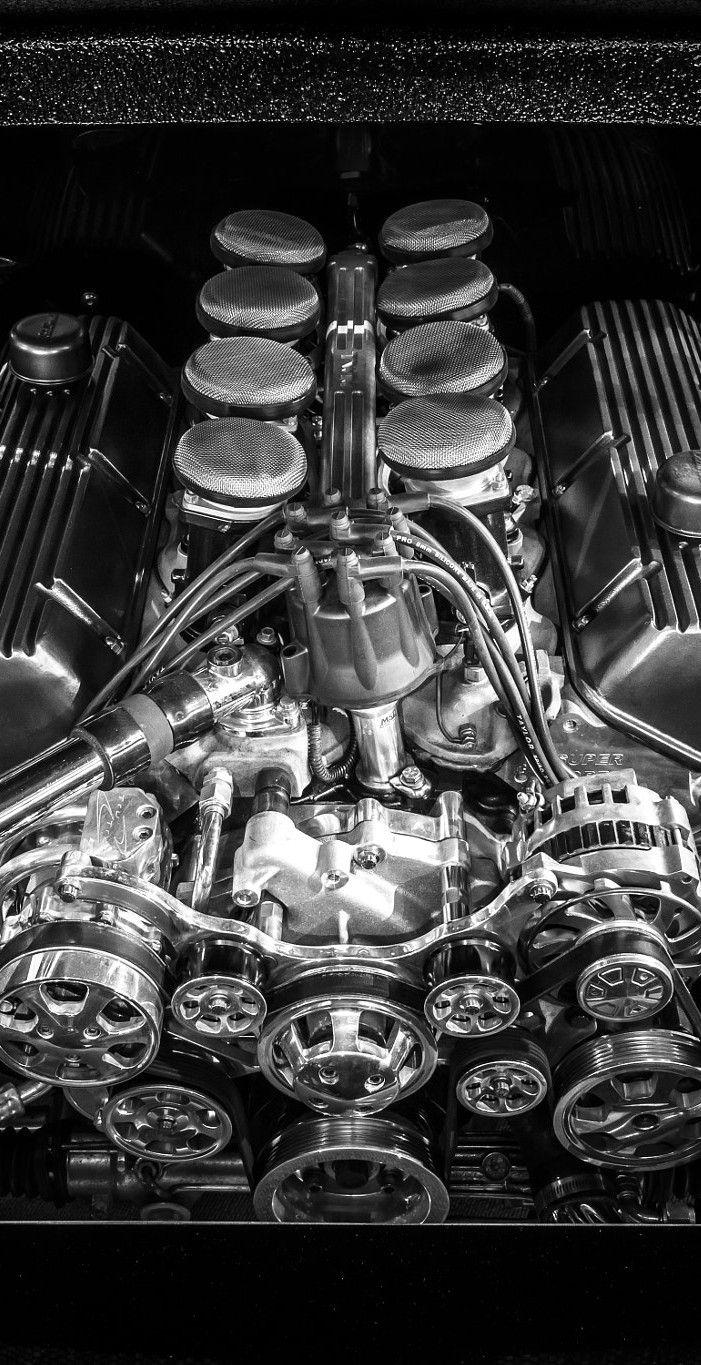 701x1365 Ford engine (550 HP, 5L). Hot cars, Automobile engineering, Automotive photography