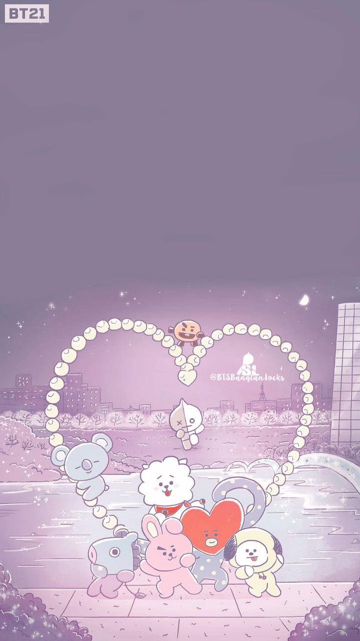 BT21 Pastel Wallpapers - Top Free BT21 Pastel Backgrounds - WallpaperAccess