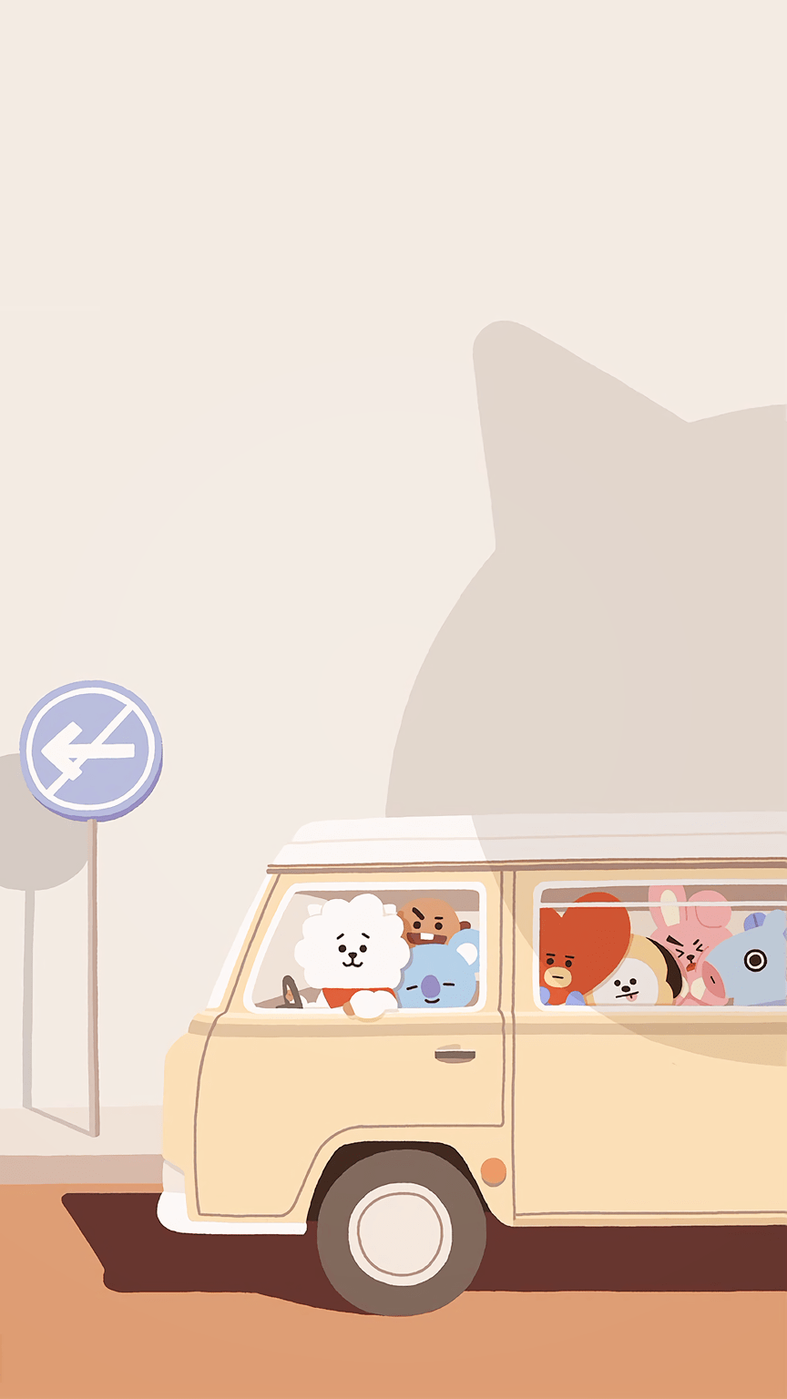 864x1536 bt21 cooky. Bts wallpaper, Cute wallpaper, Kawaii wallpaper