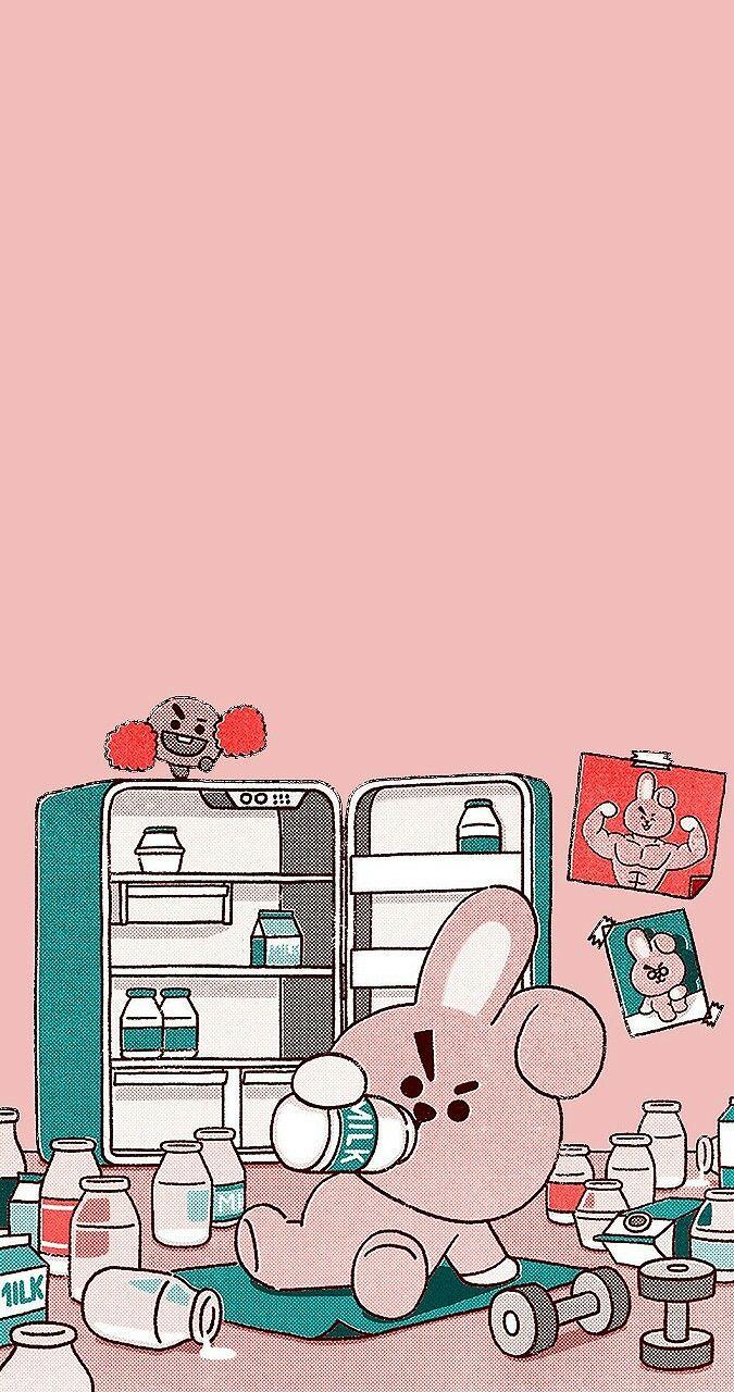 BT21 Pastel Wallpapers - Top Free BT21 Pastel Backgrounds - WallpaperAccess