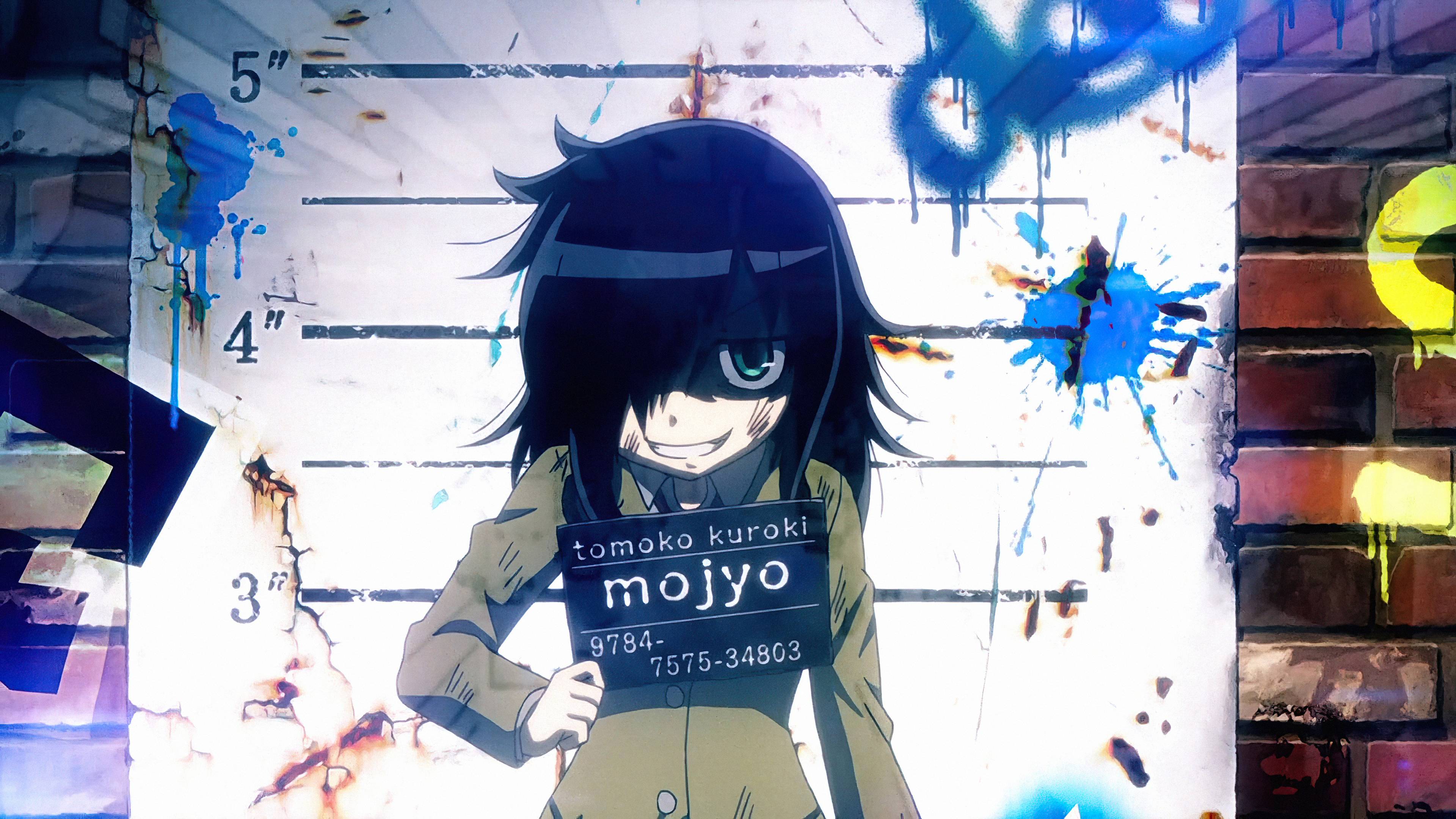 3840x2160 Tomoko Kuroki Anime Watamote, HD Anime, 4k Wallpaper, Image, Background, Photo and Picture