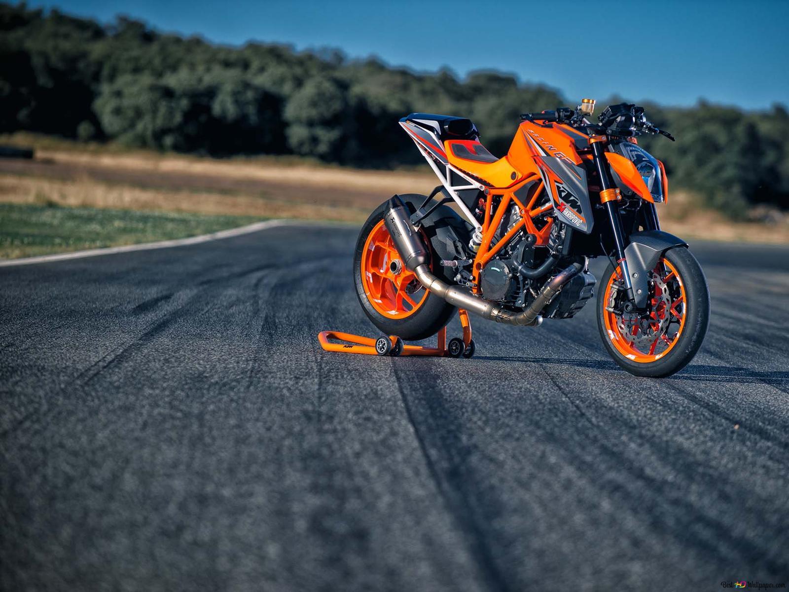 1600x1200 Orange KTM 1290 Super Duke R HD wallpaper download