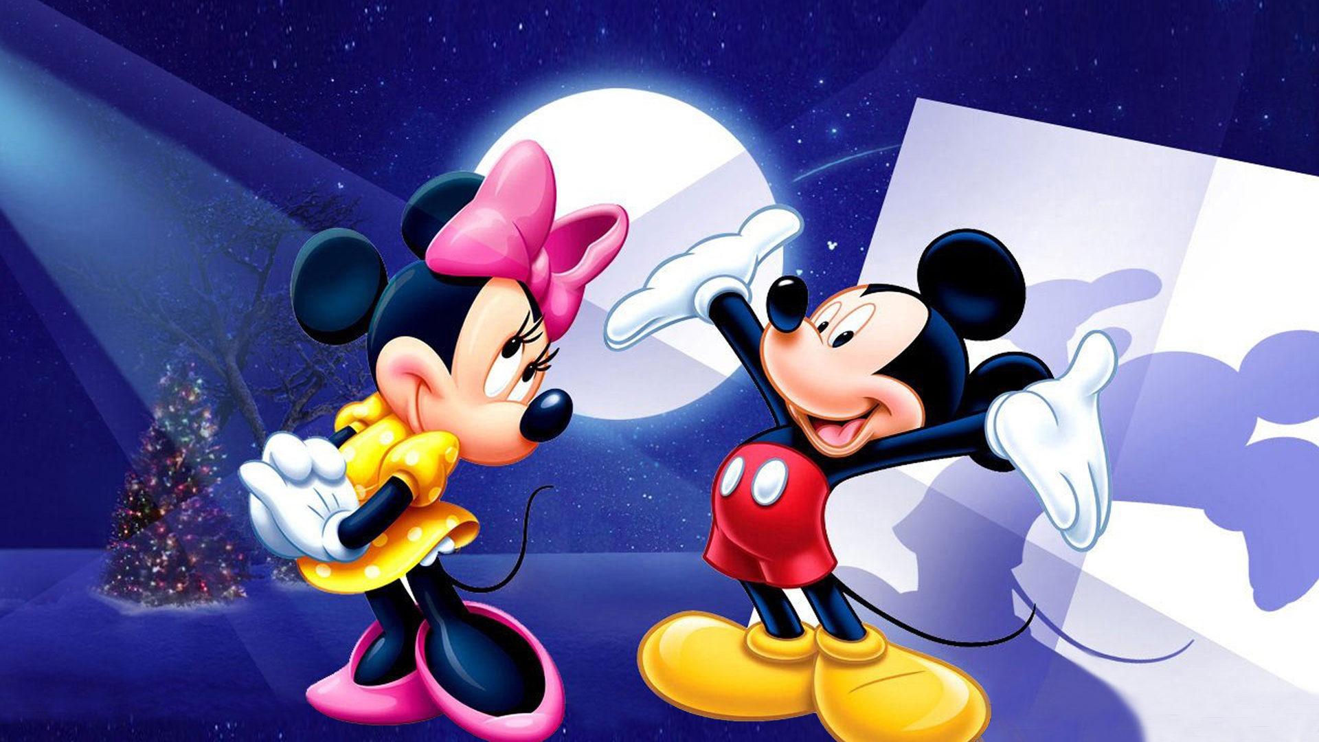 1920x1080 Mickey And Minnie Mouse HD Mobile Wallpaper Free Download :