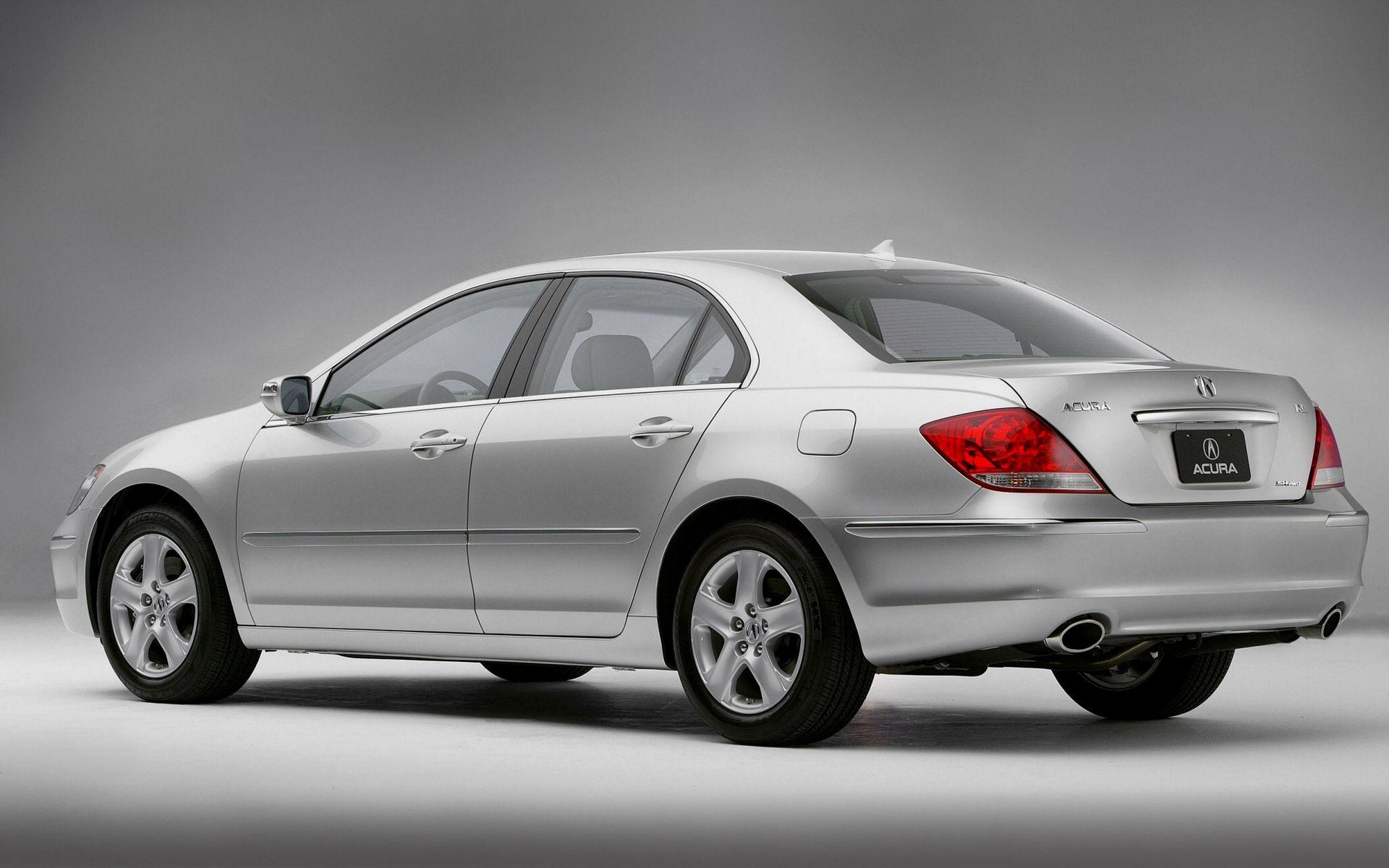 1920x1200 Download wallpaper 1920x1200 acura, rl, sedan, auto, silver metallic, side view, style widescreen 16:10 HD background