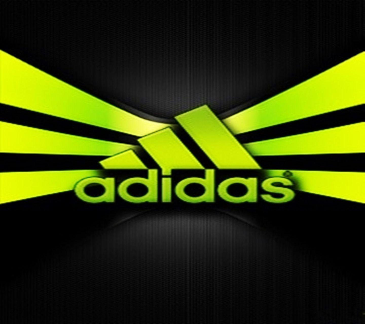 1440x1280 Adidas Red and Green Wallpaper