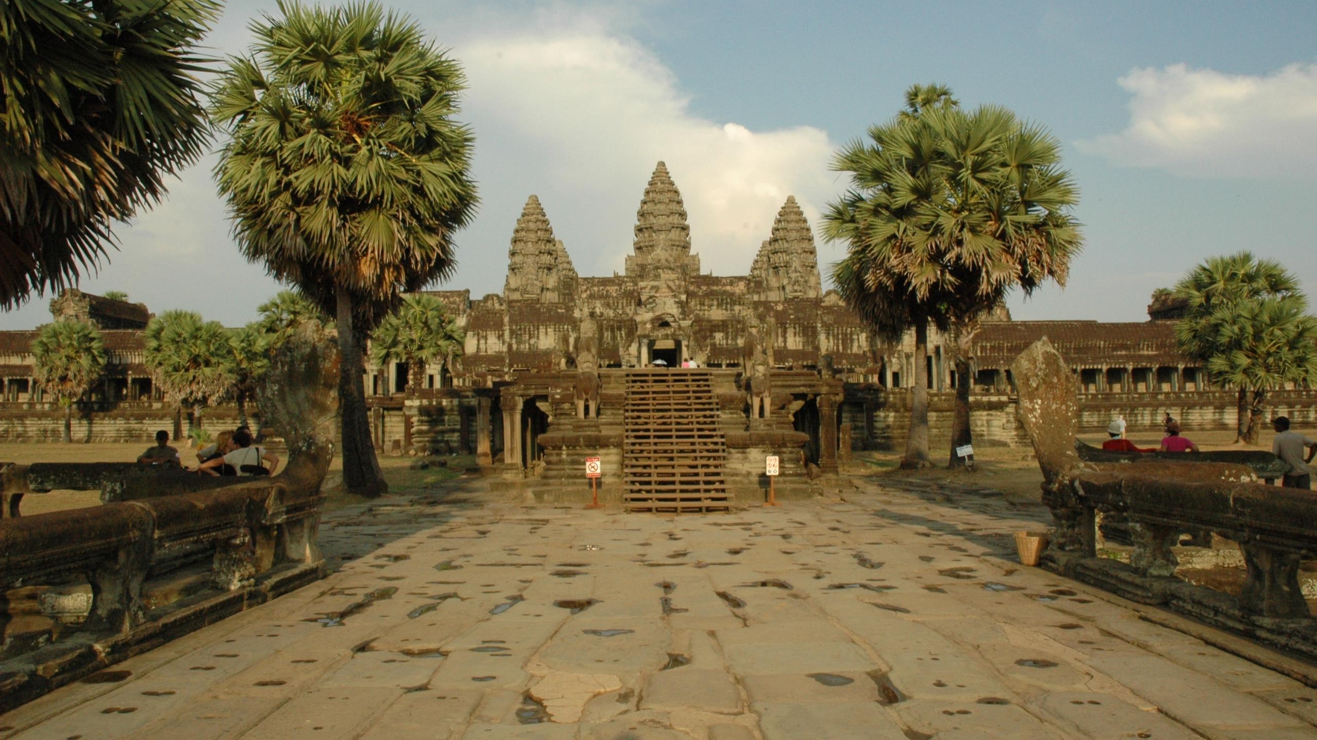 2560x1440 Angkor Wat HD Wallpaper and Background