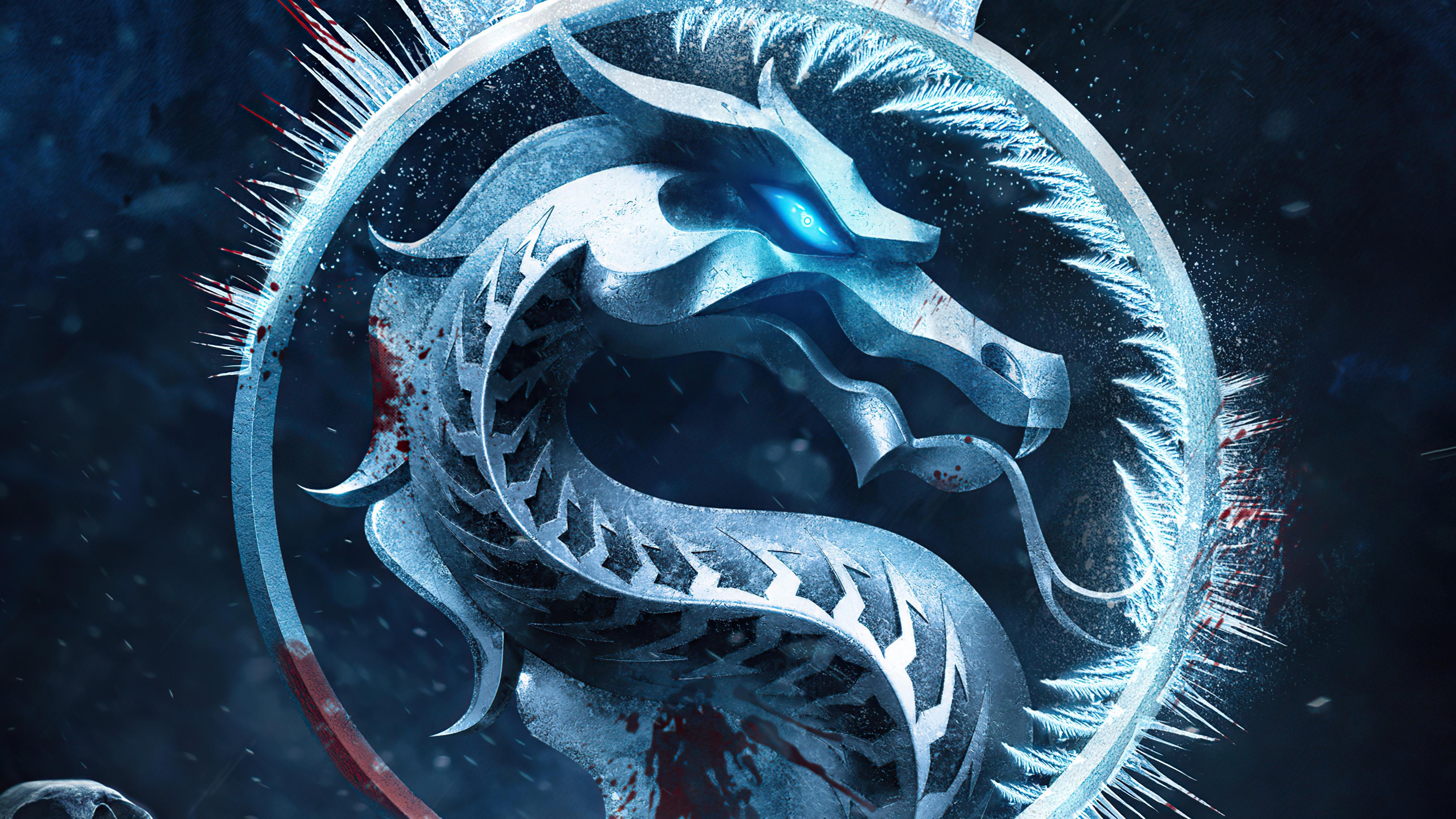 4480x2520 Sub Zero Wallpaper 4K, Mortal Kombat, Dragon, Graphics CGI