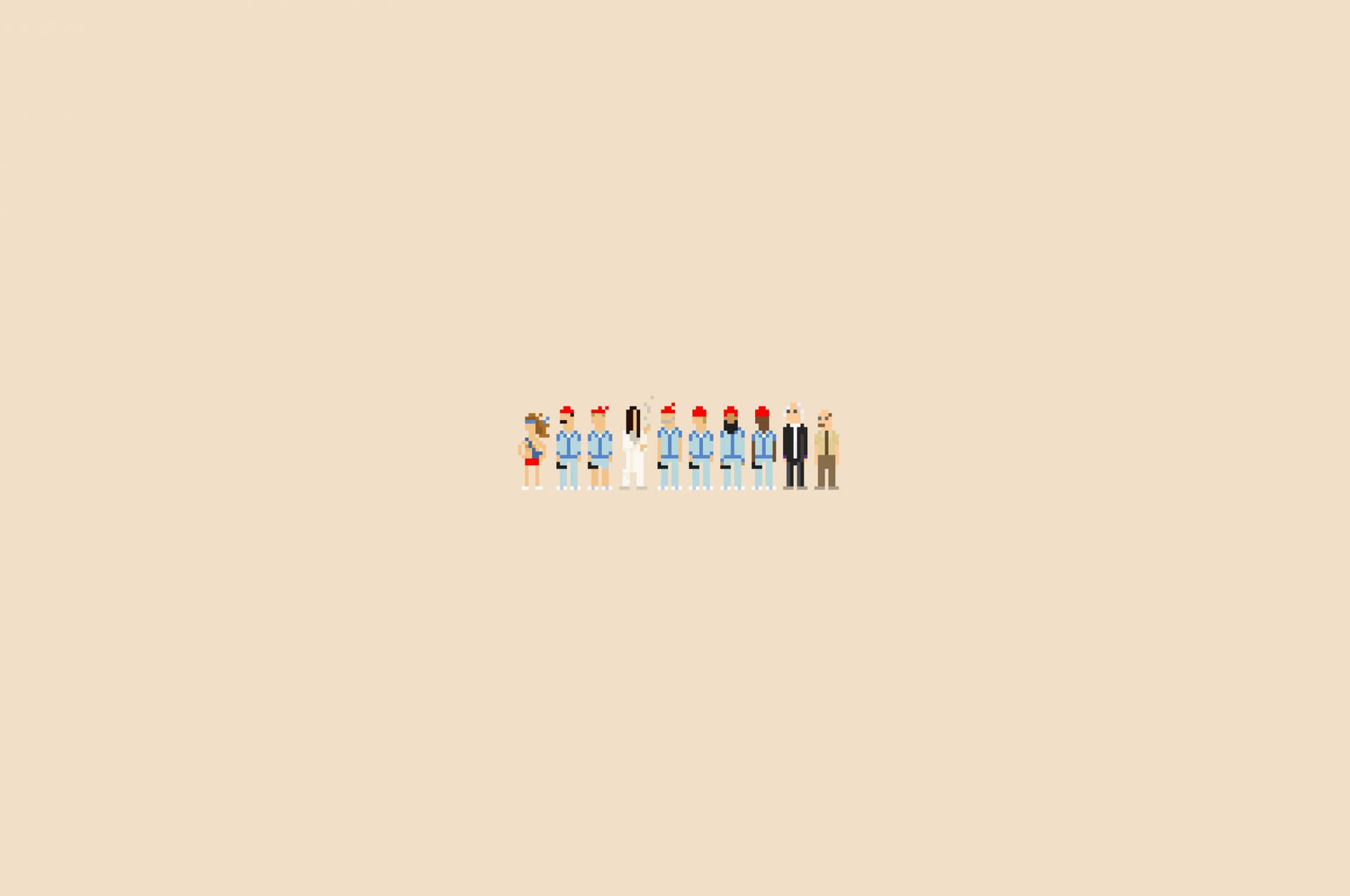 1920x1275 Download The Life Aquatic Pixel Minimalist Aesthetic Laptop Wallpaper