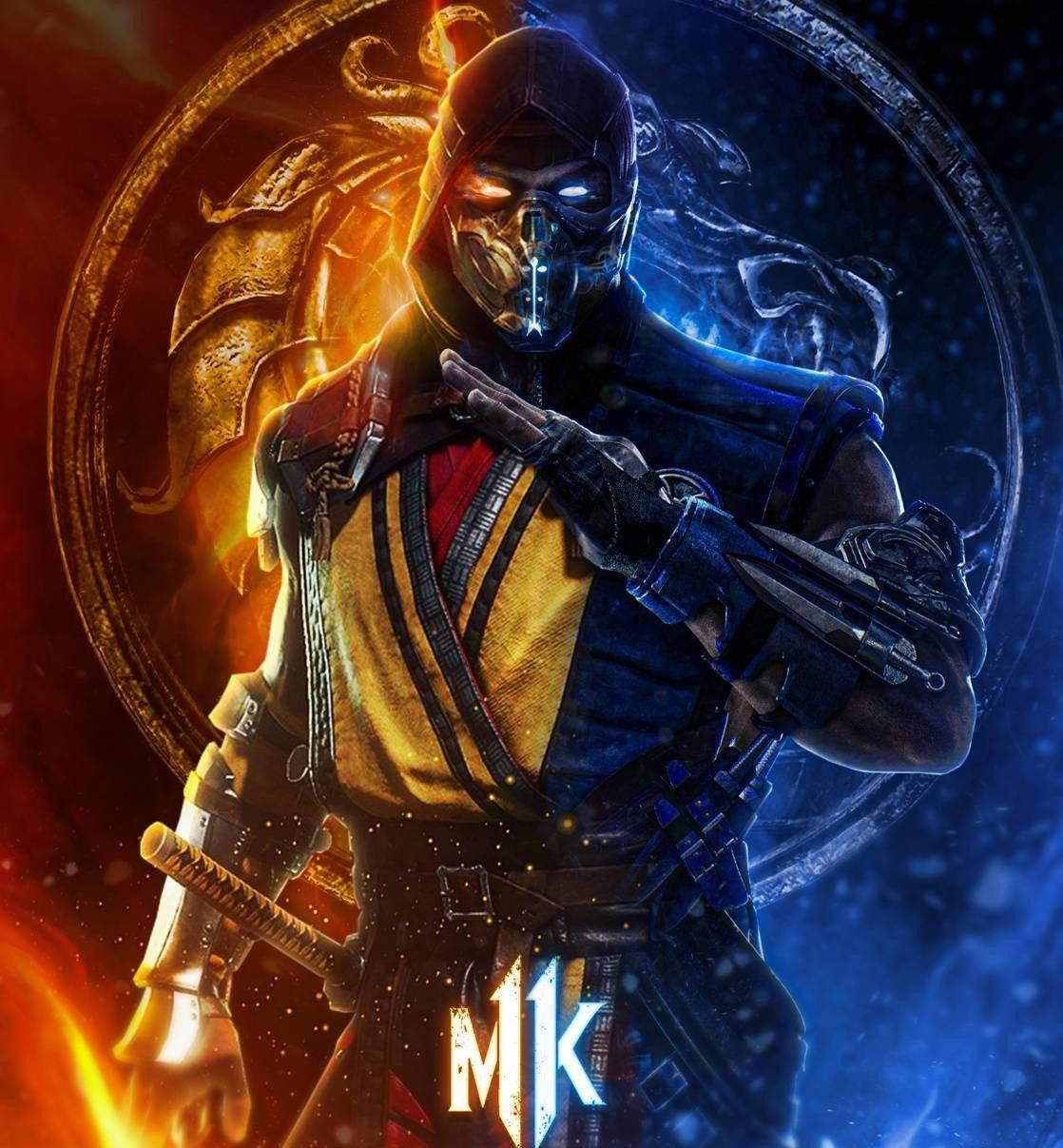 1118x1207 Download Mortal Kombat Scorpion Vs Sub Zero Fan Art Wallpaper