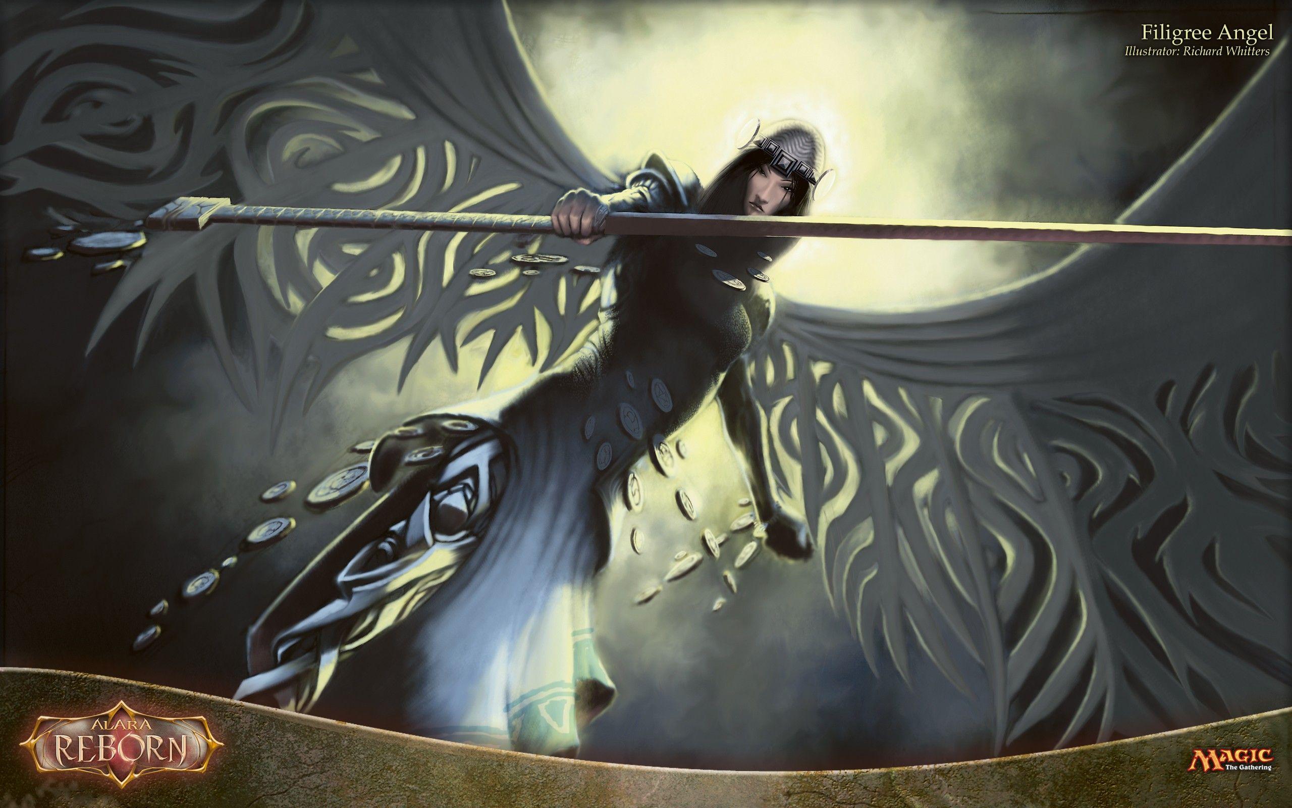 2560x1600 Fantasy Magic The Gathering Wallpaper Background 2560 X 1600: 112582 - Magic The Gathering, Fantasy Art Angels, Angel Artwork