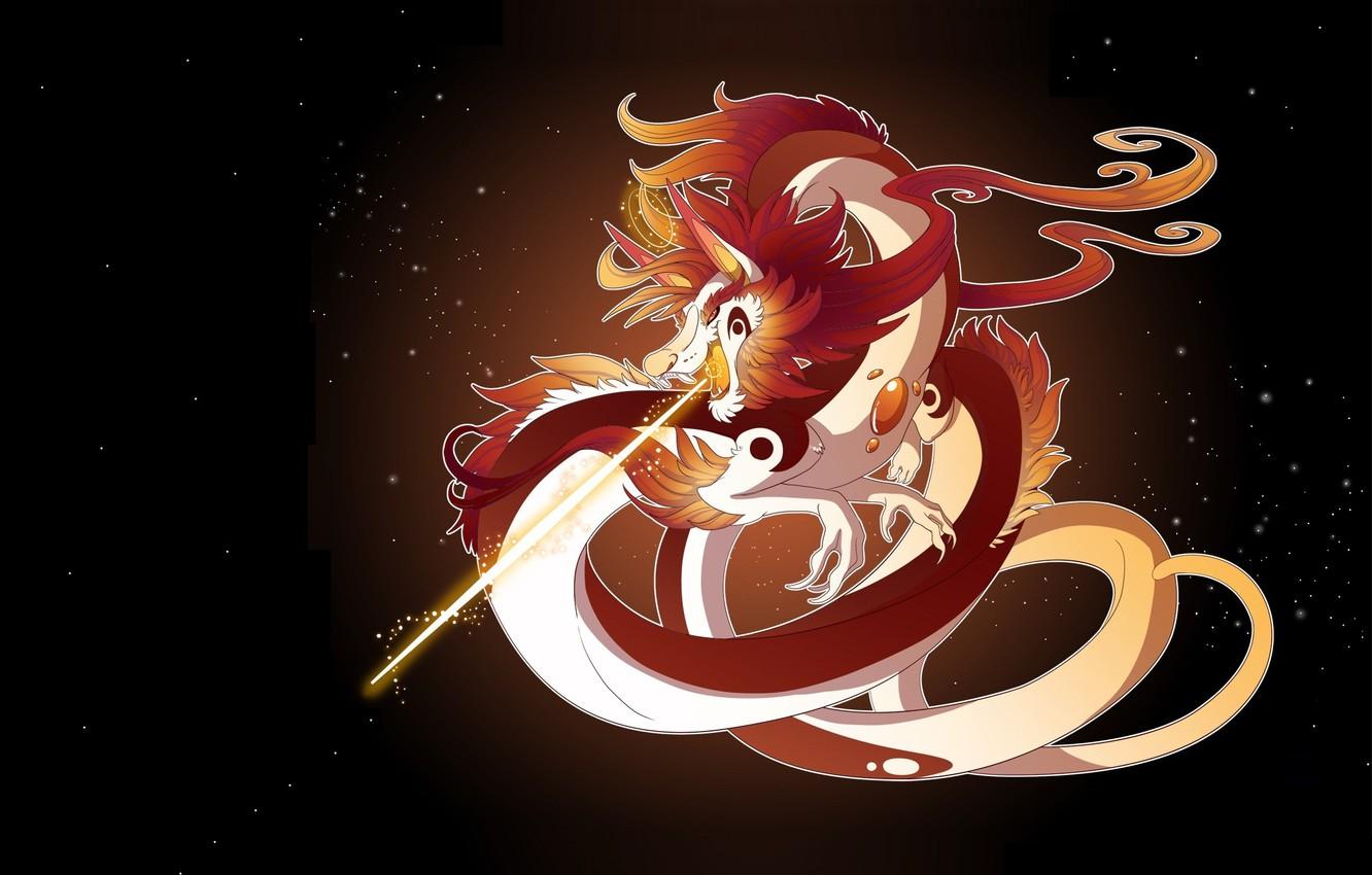 1332x850 Wallpaper magic, dragon, art, fantasy, mythka image for desktop, section минимализм
