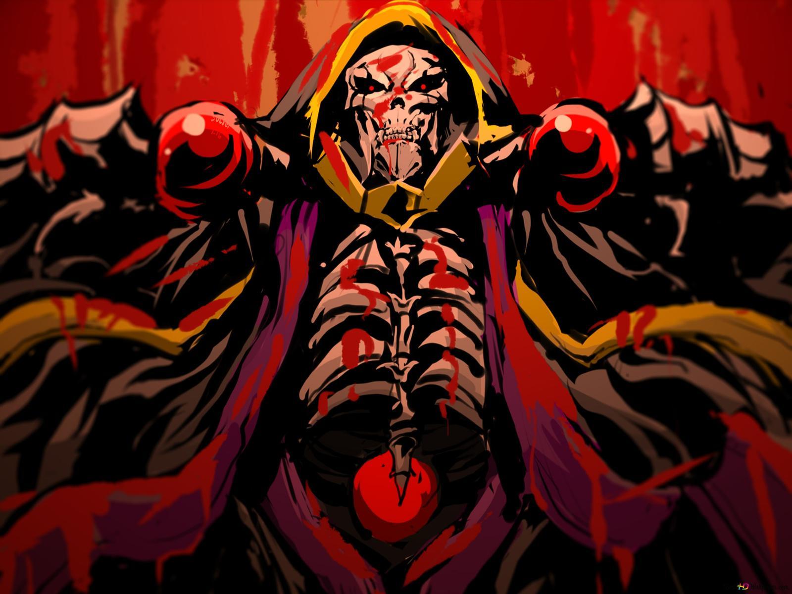 1600x1200 Ainz Ooal Gown from Overlord 2K wallpaper download