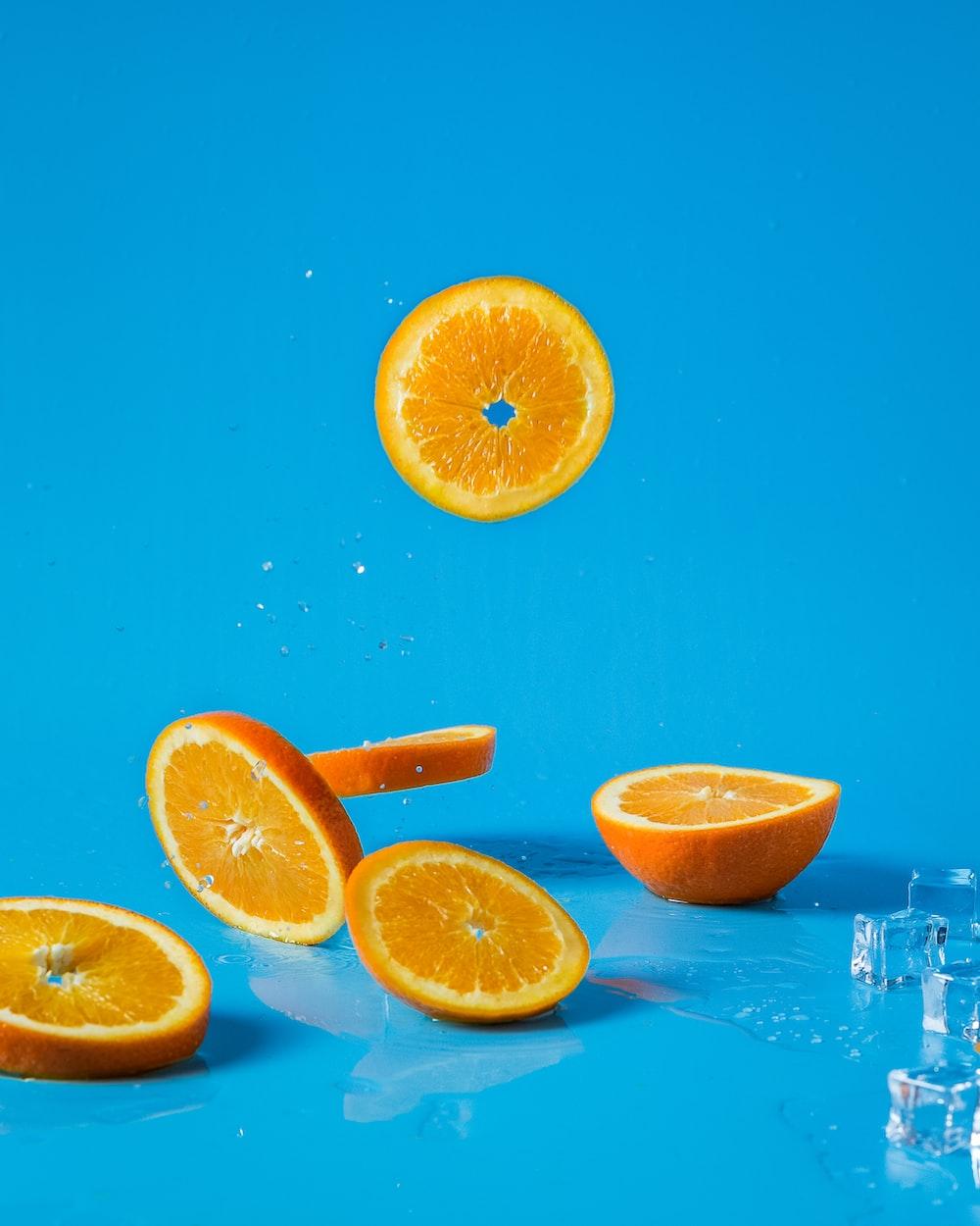 1000x1250 sliced orange juice photo