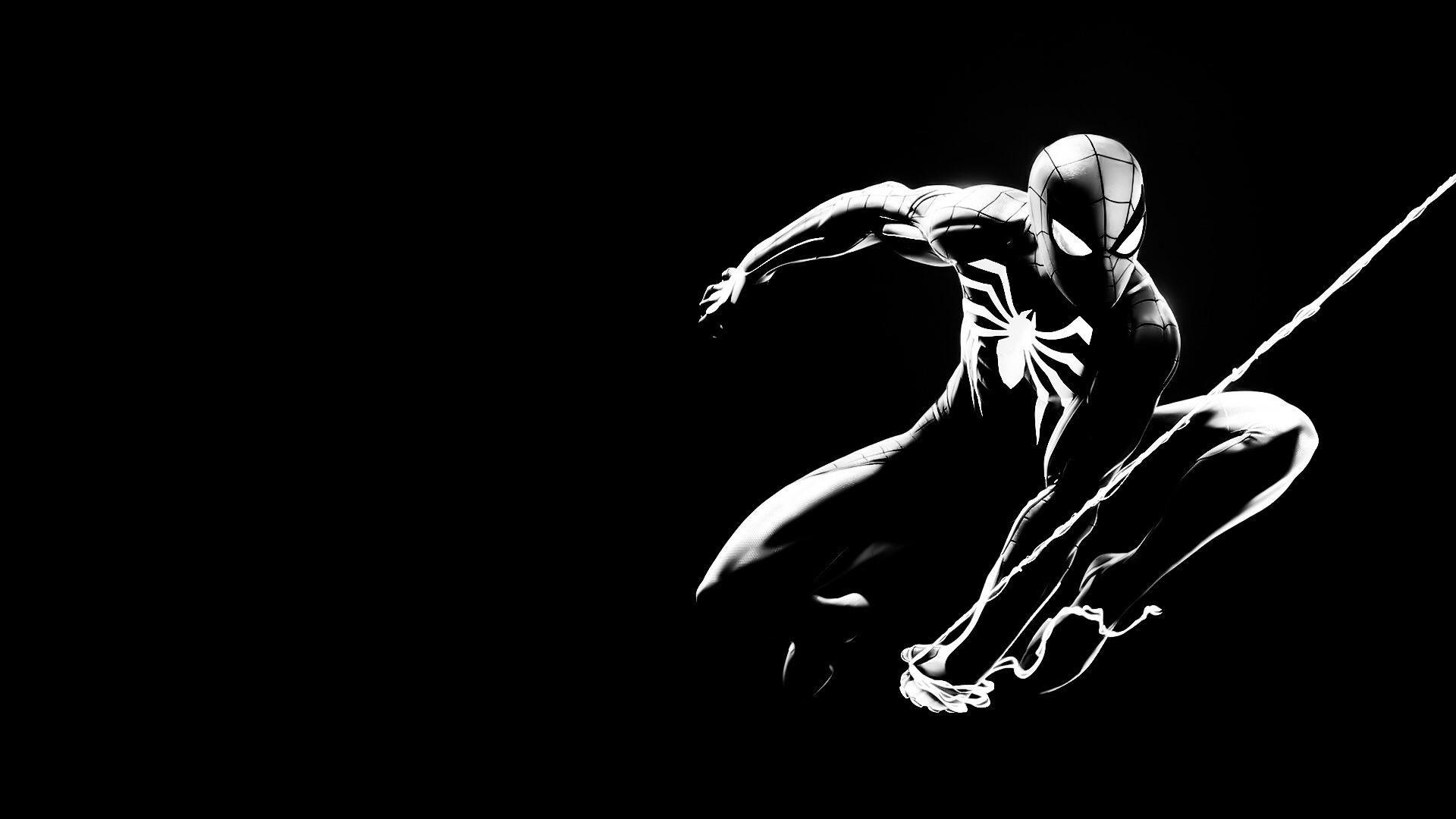 Black and White Spider-Man Wallpapers