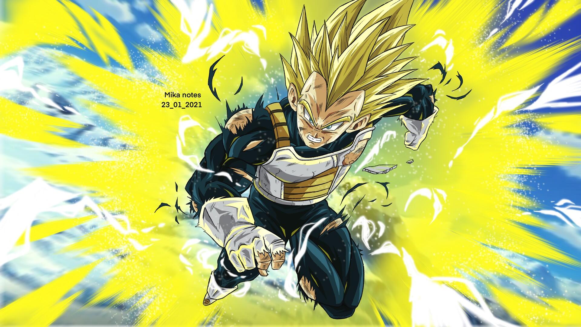 1920x1080 Vegeta super saiyan 2