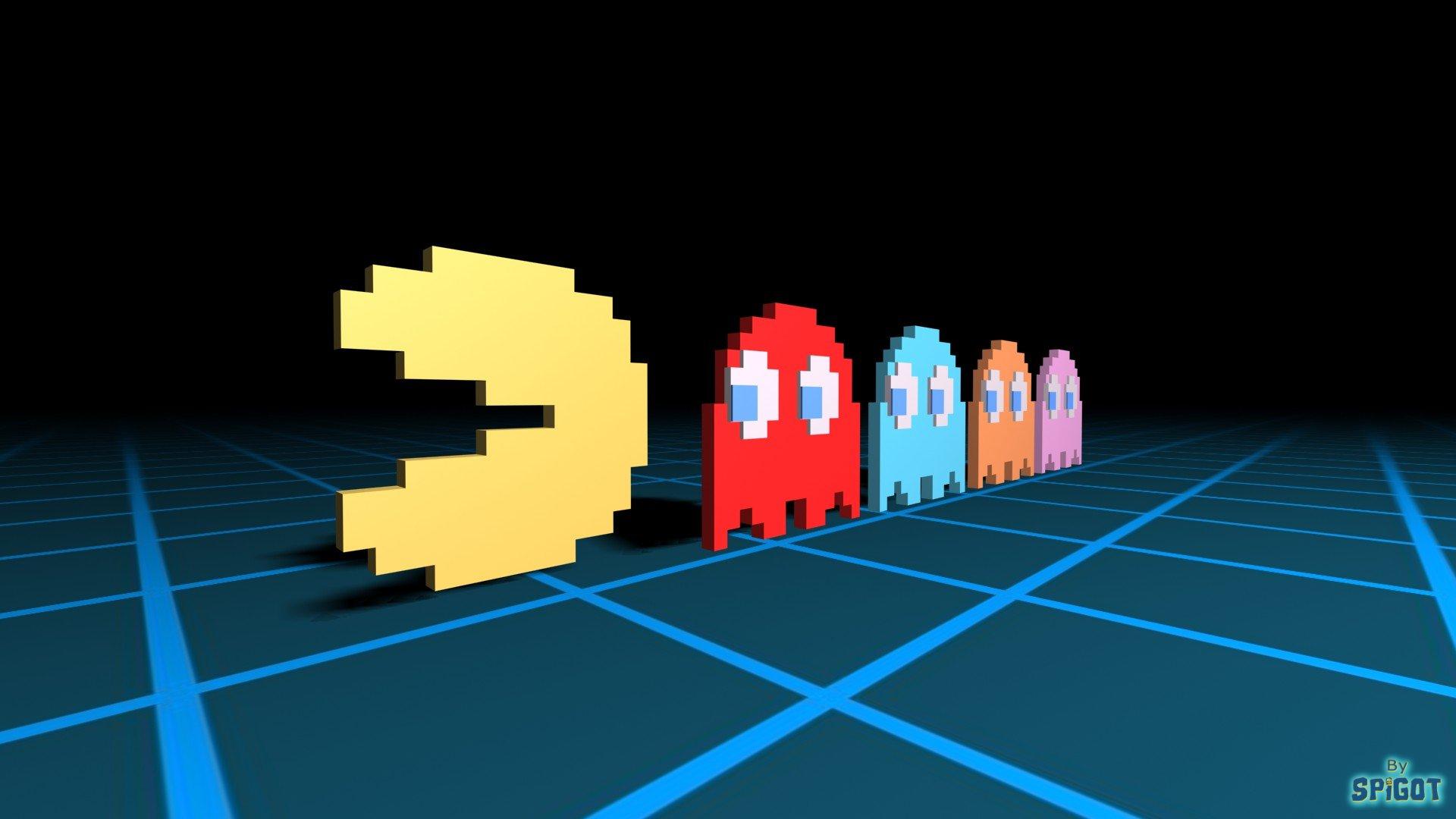 1920x1080 Pacman Wallpaper Free Download