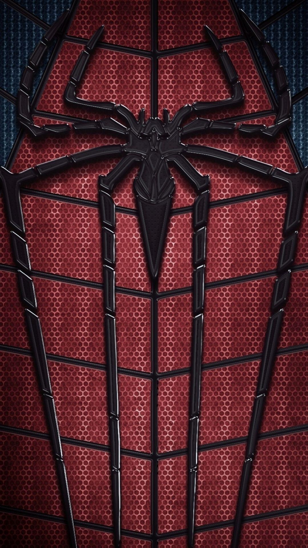 1080x1920 Free HD 3D Amazing Spider Man Logo Wallpaper Download