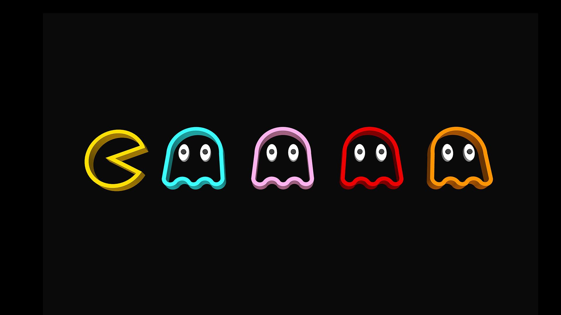 1920x1080 Pac Man HD Wallpaper
