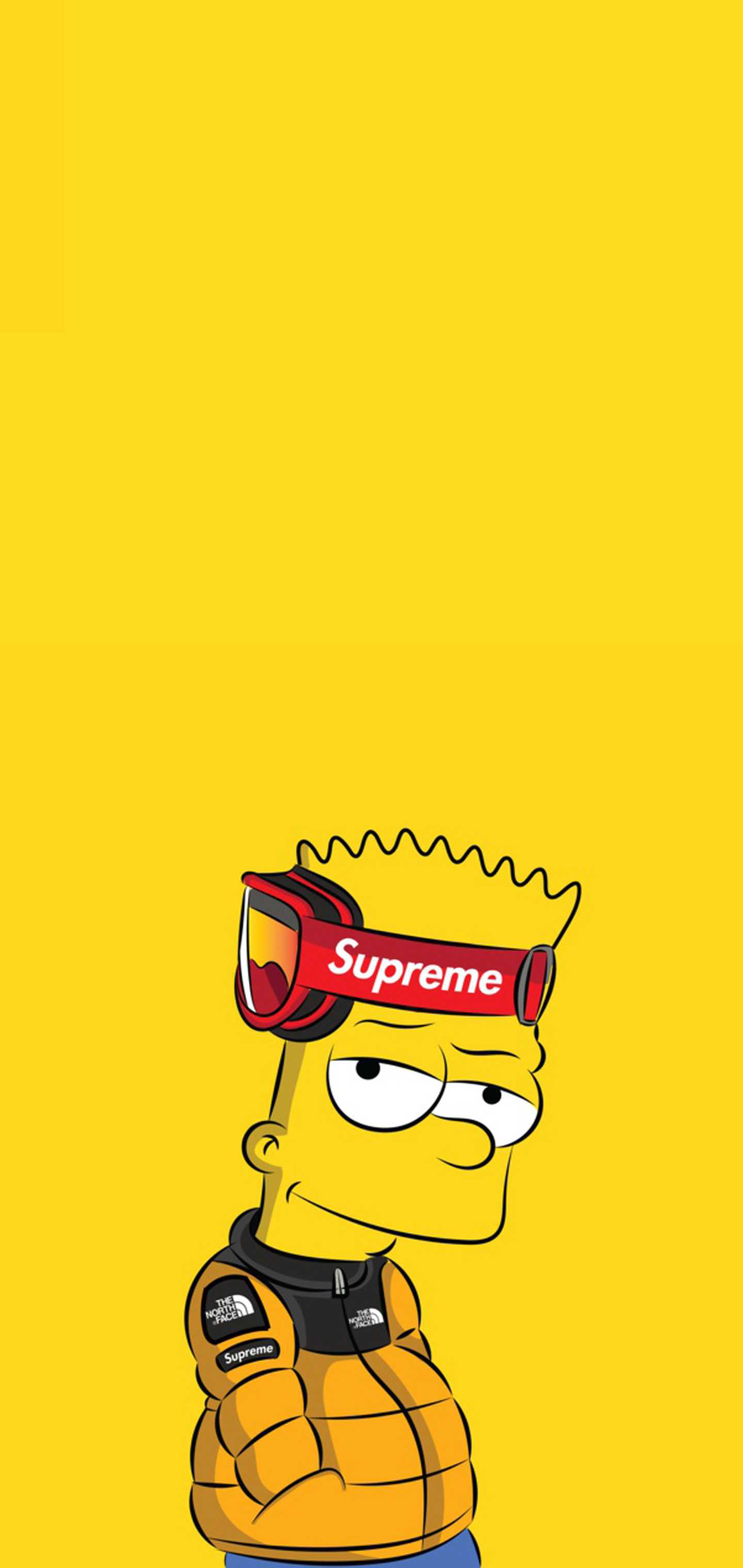 1440x3040 Supreme Wallpaper