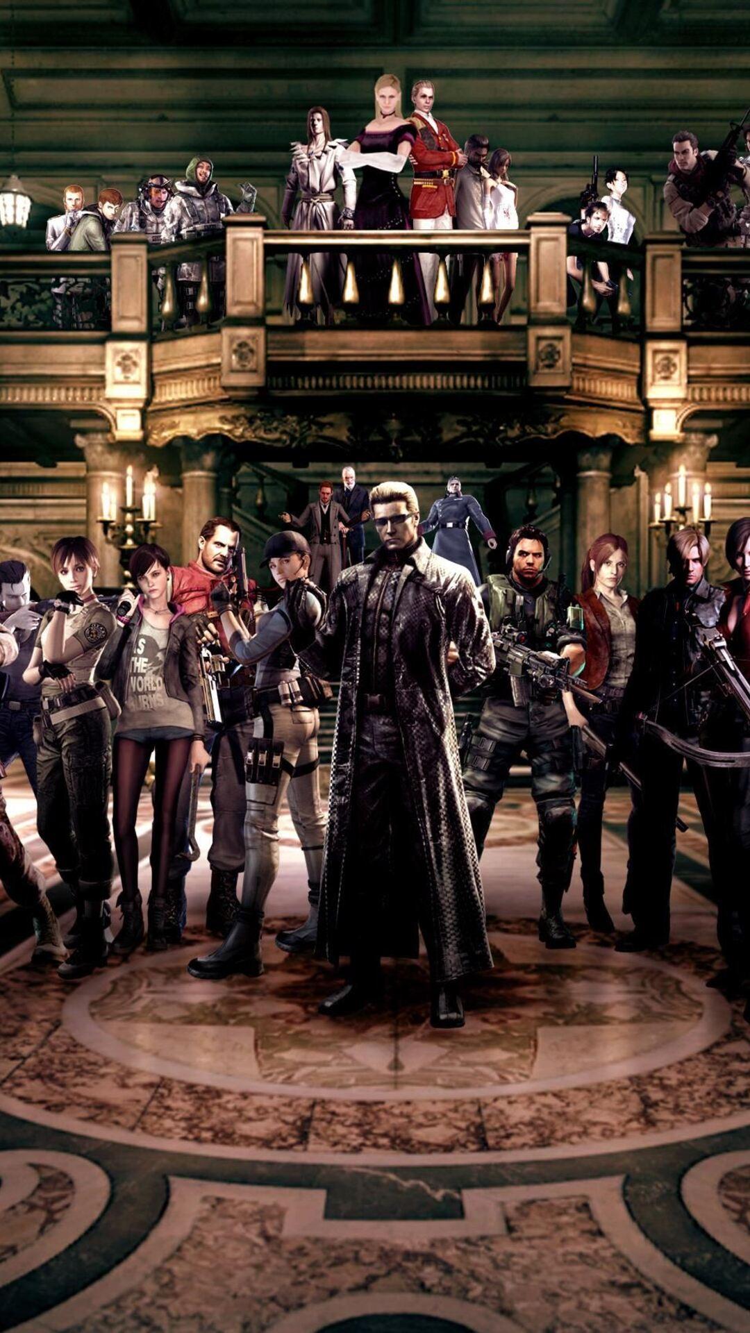 1080x1920 Resident Evil Characters iPhone 6s, 6 Plus, Pixel xl , One Plus 3t, 5 HD 4k Wallpaper, Image, Background, Photo and Picture