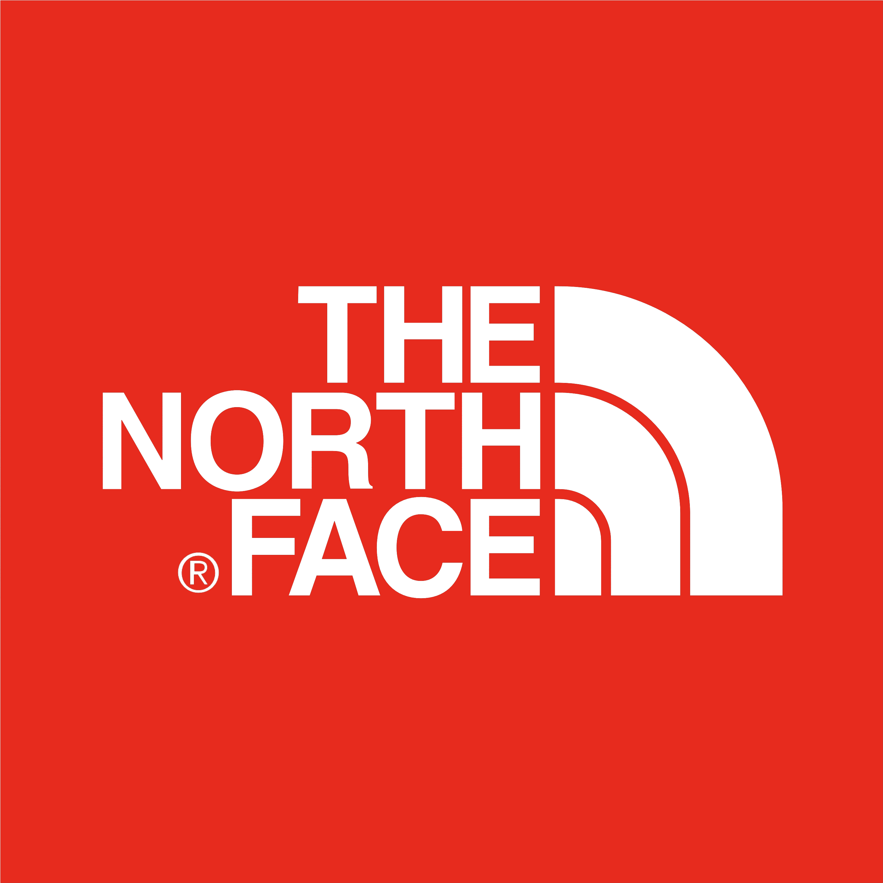 2917x2917 Download The North Face Logos Brands And Logotypes Mountain North Face Logo PNG Image with No Background