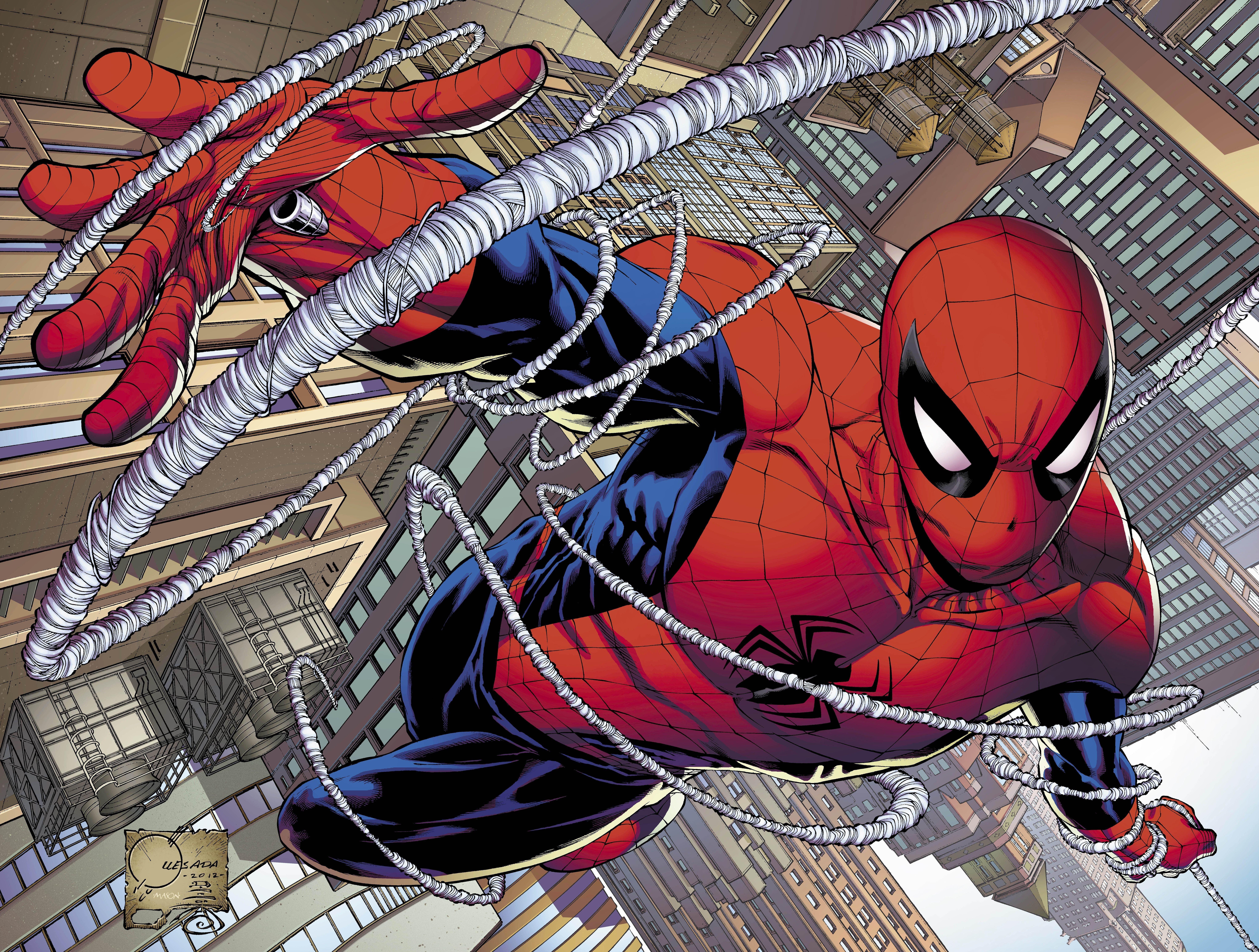 8183x6186 4K Spider Man Wallpaper And Background Image