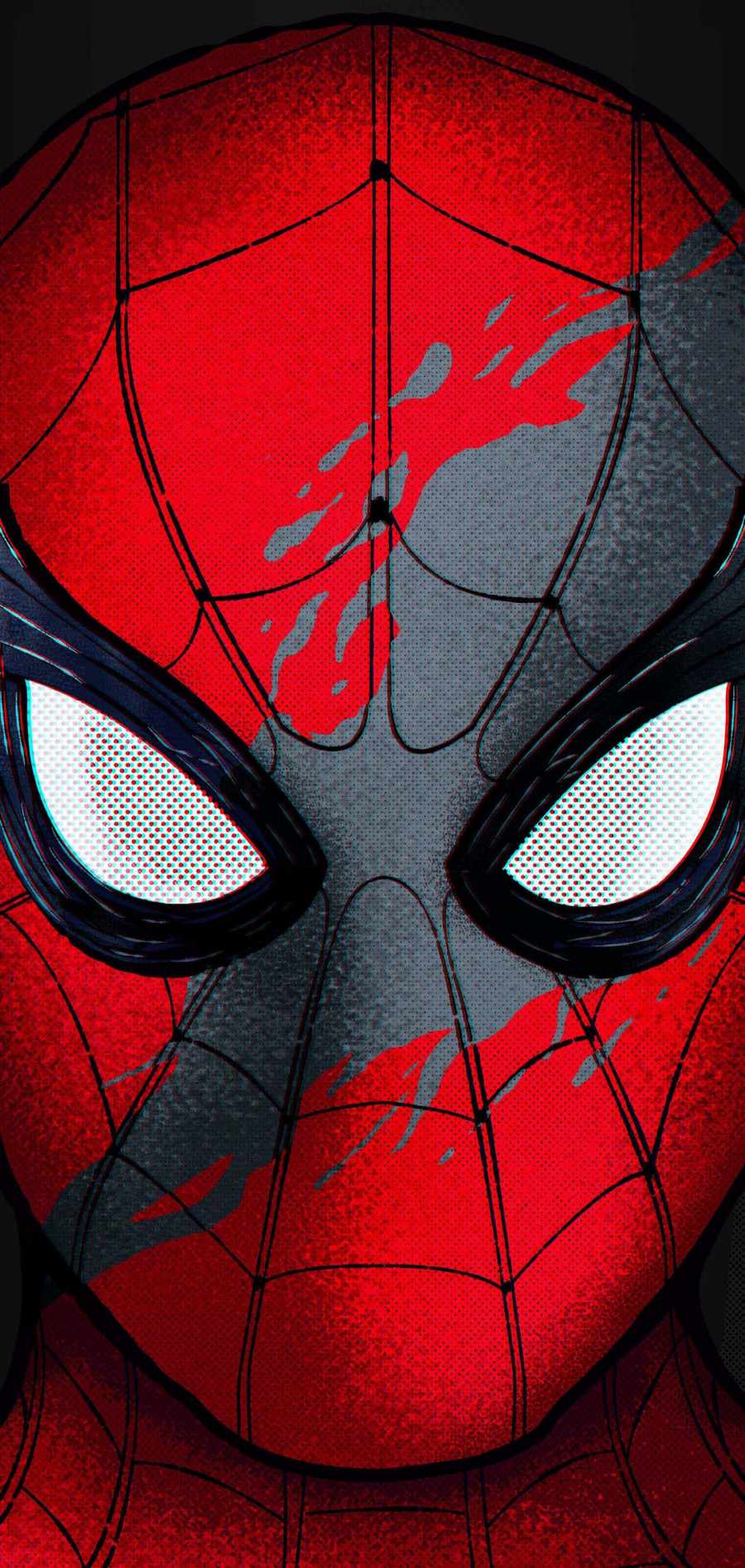 900x1893 Spiderman Comic Art IPhone Wallpaper Wallpaper : iPhone Wallpaper