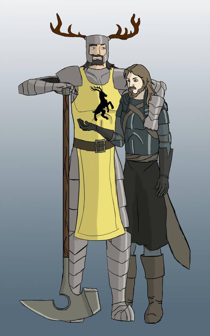 707x1131 Robert and Ned Final by Ellil1. Ned stark, Ned, Robert