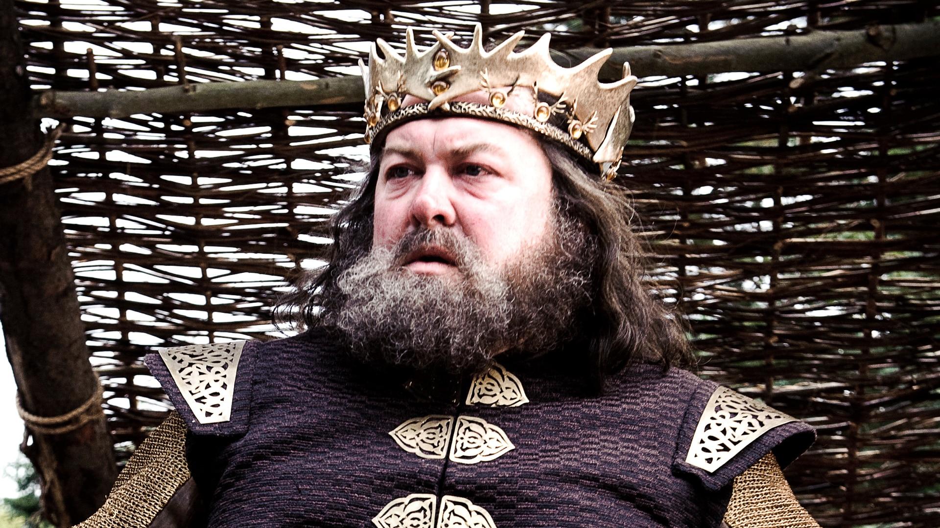 1920x1080 Robert Baratheon played by Mark Addy on Game of Thrones Website for the HBO Series