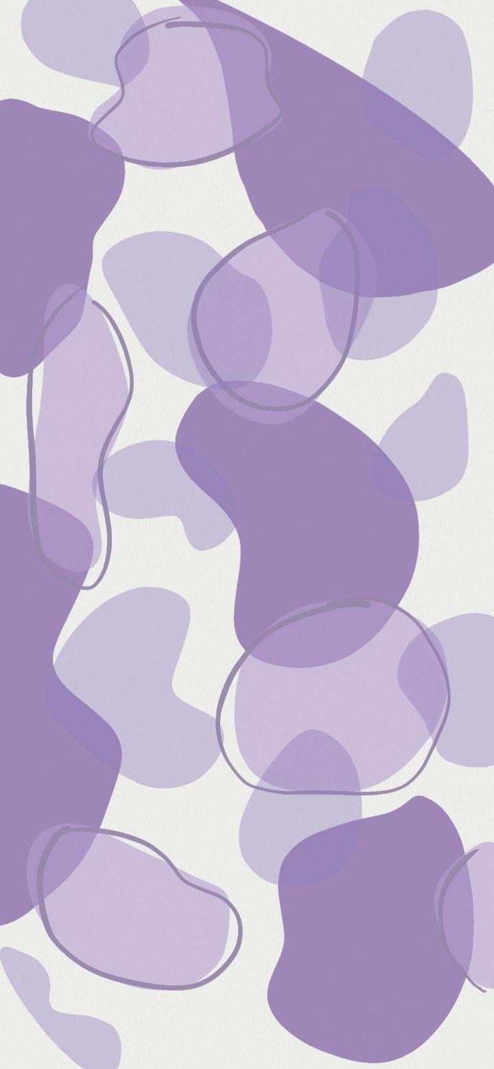 720x1556 Soft purple wallpaper. Purple