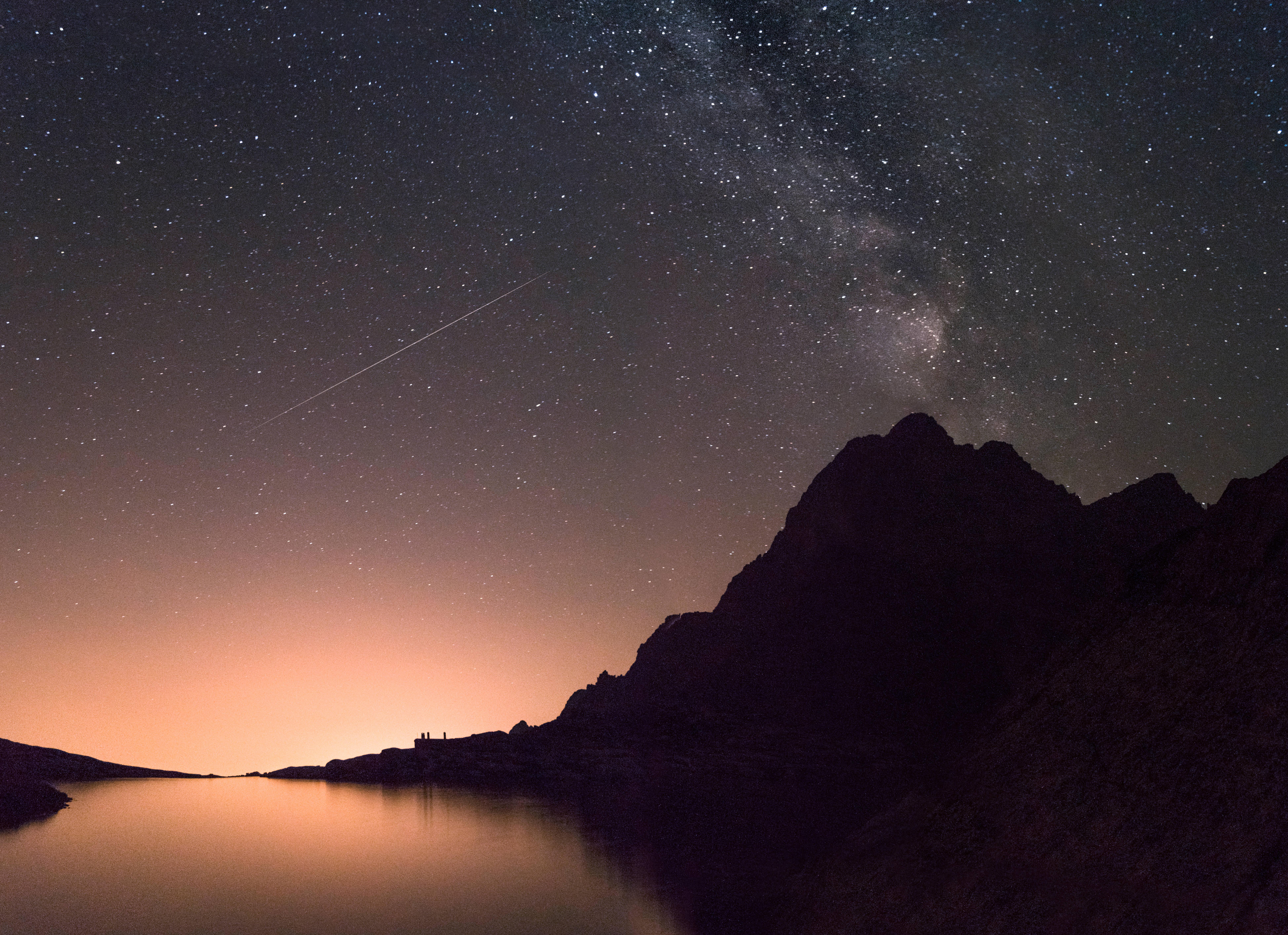 7793x5662 Download Tumblr Mountain Silhouette Wallpaper