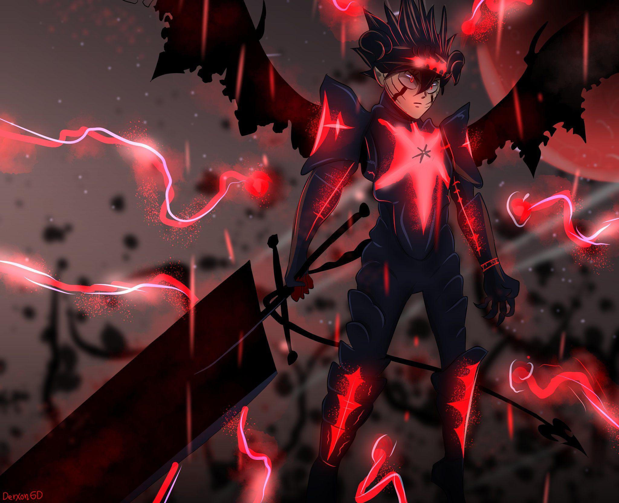 2048x1664 Derxon on Twitter. Black clover anime, Black clover manga, Dark fantasy art