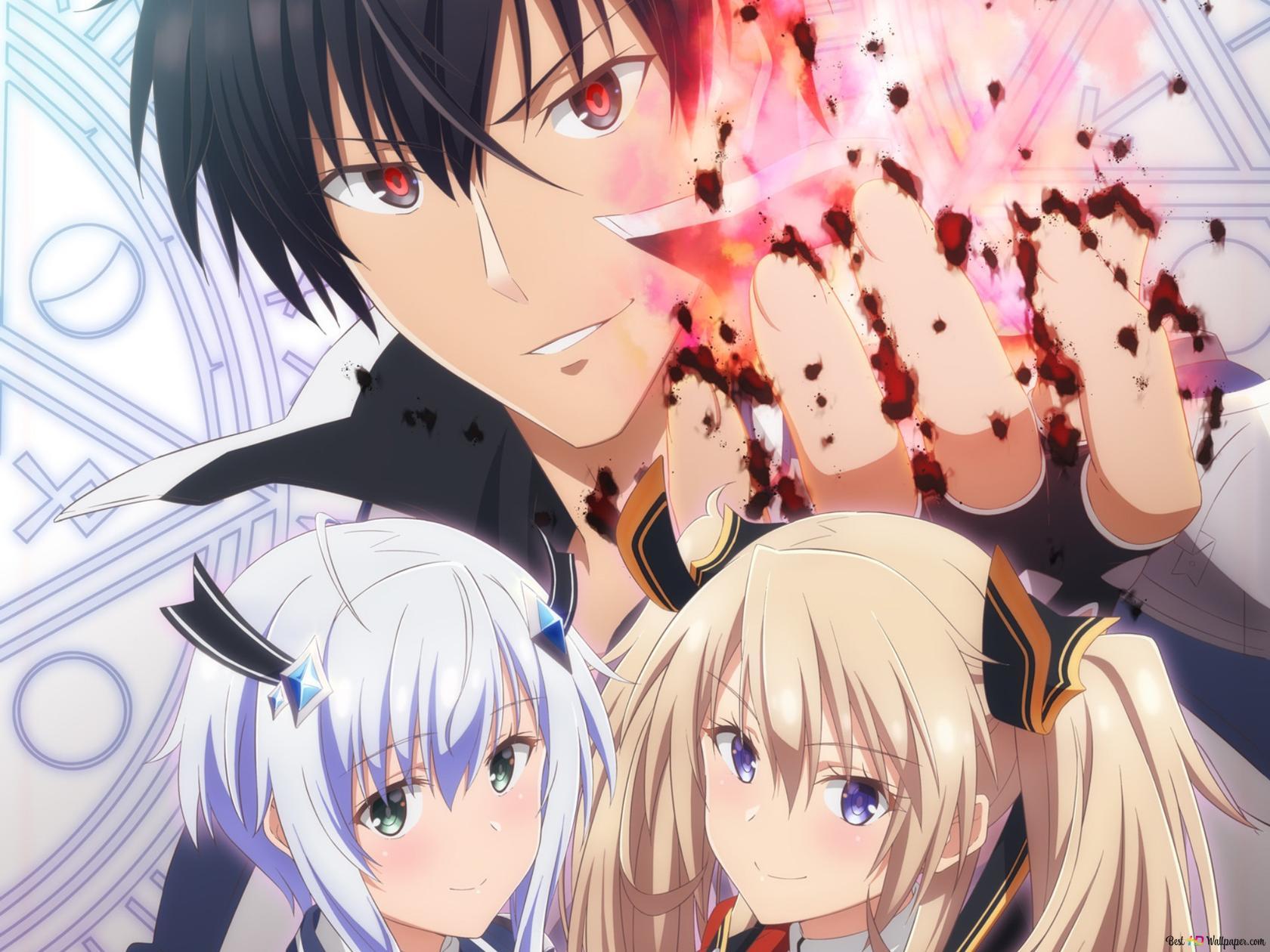 1680x1260 The Misfit of Demon King Academy Voldigoad, Sasha Necron & Misha Necron HD wallpaper download