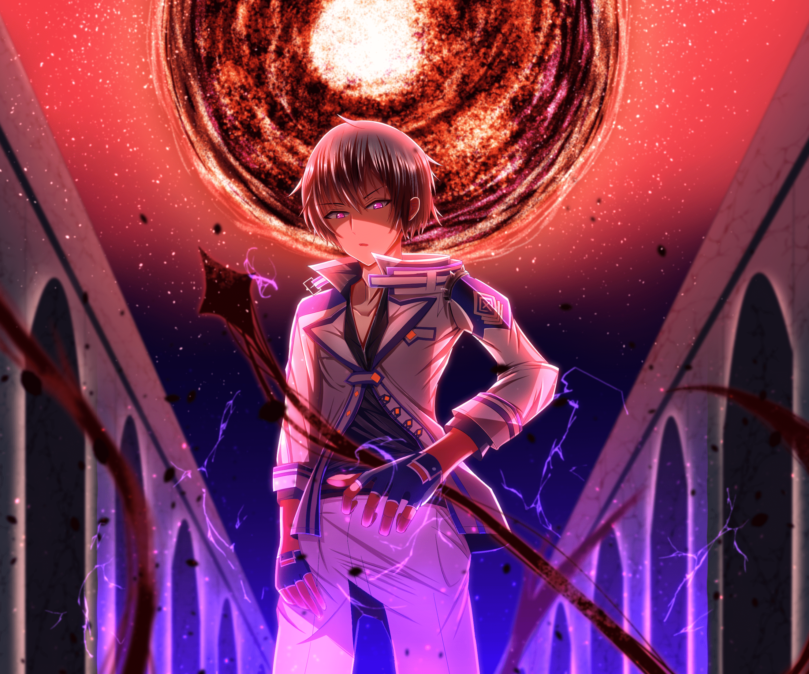2644x2203 The Misfit of Demon King Academy HD Wallpaper by 楠メイ