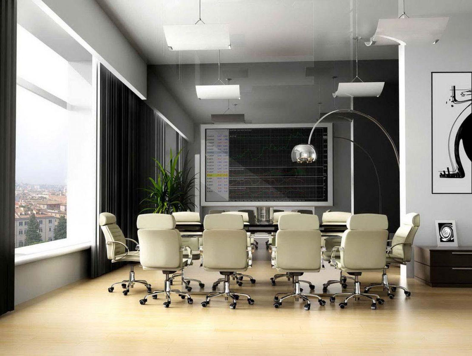 1591x1200 Modern Office Wallpaper