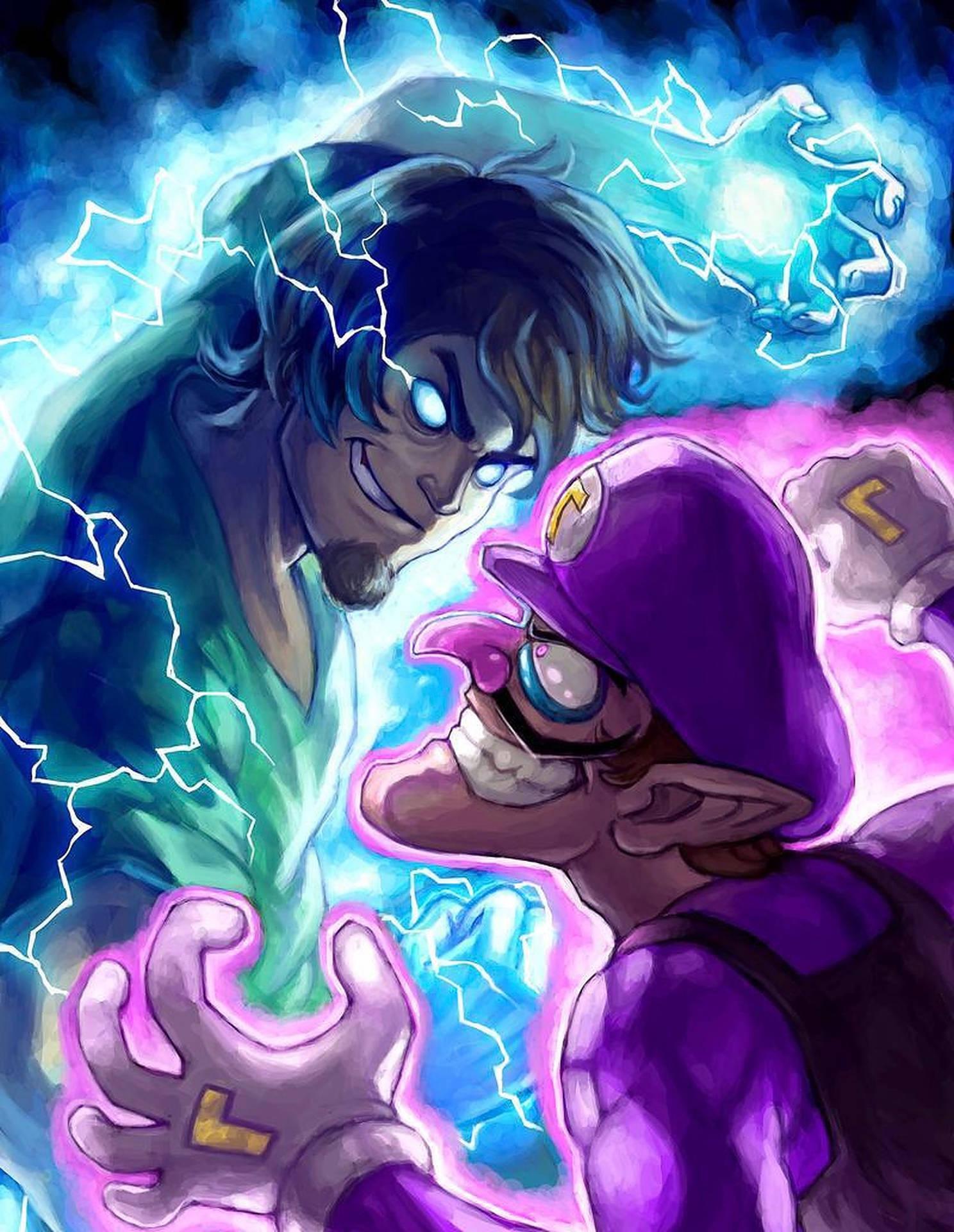 1488x1920 Download Shaggy Versus Waluigi Ultra Instinct Wallpaper